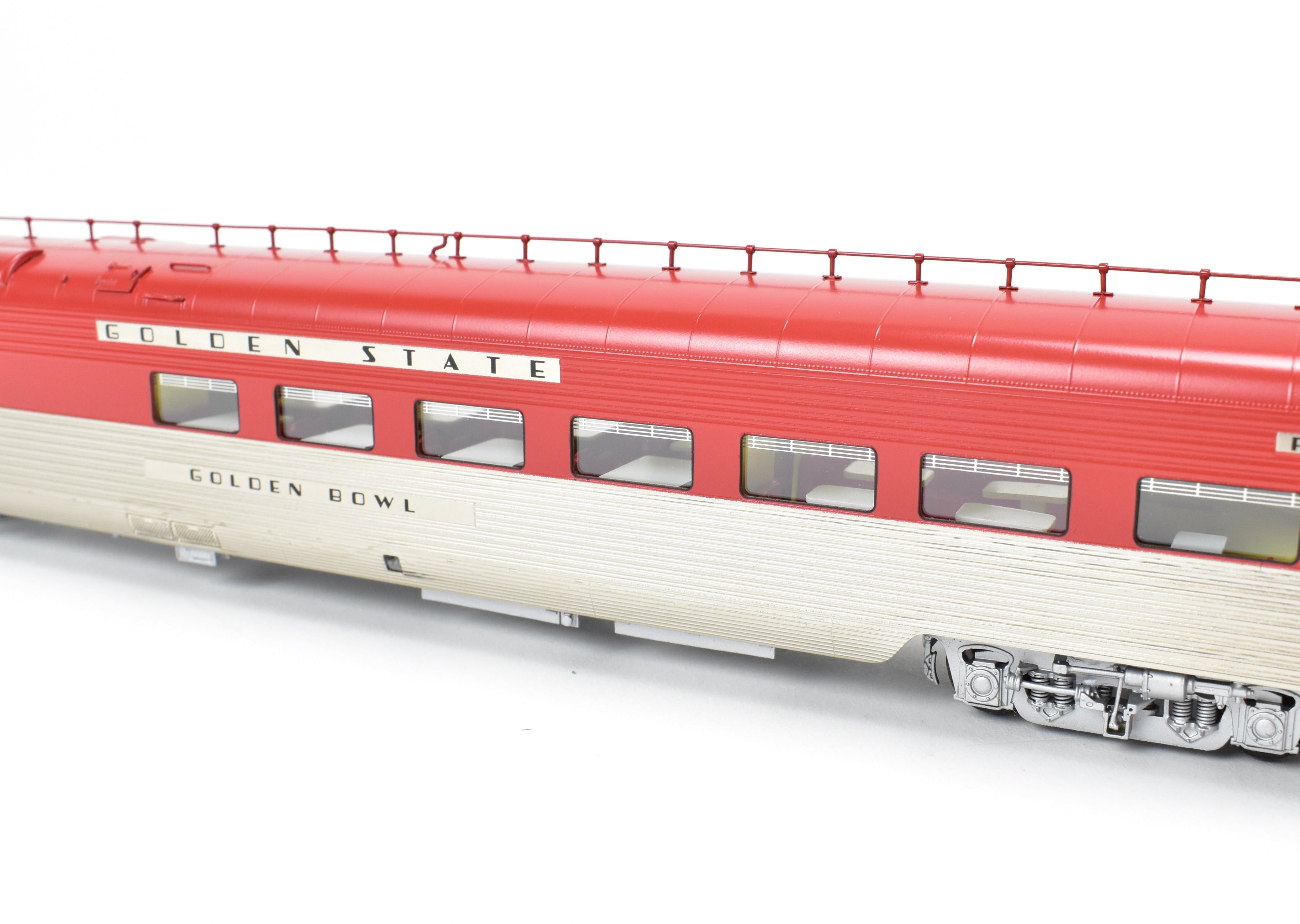 HO Scale Brass Challenger Imports CRI&P/SP 10-Car Passenger Train Set Factory Painted - Incomplete, Rock Island and Southern Pacific Golden State Edition