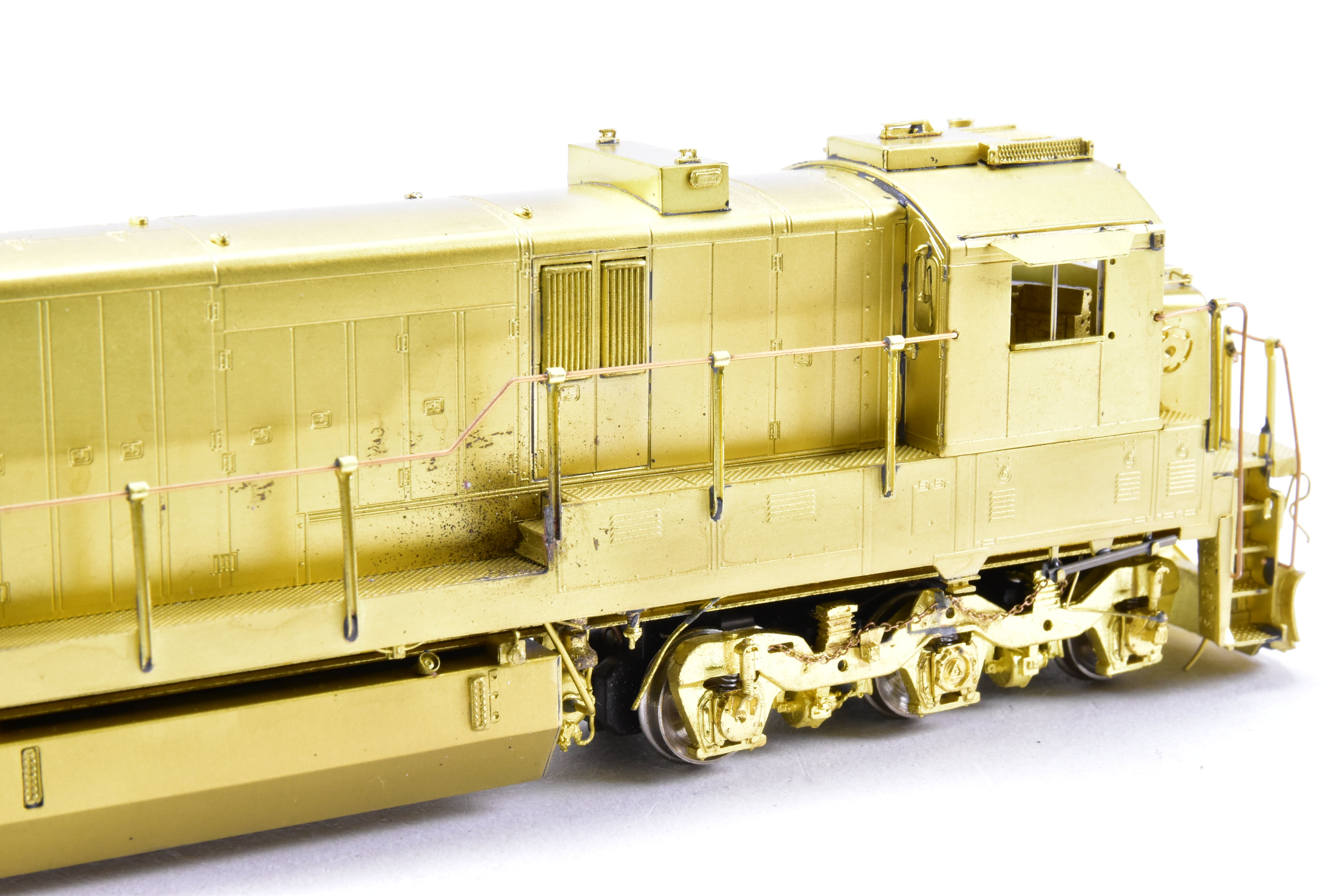 HO Brass ATSF Santa Fe GE C30 - 7 #8123 - 8152 Mid - 80s by Overland Models Inc.