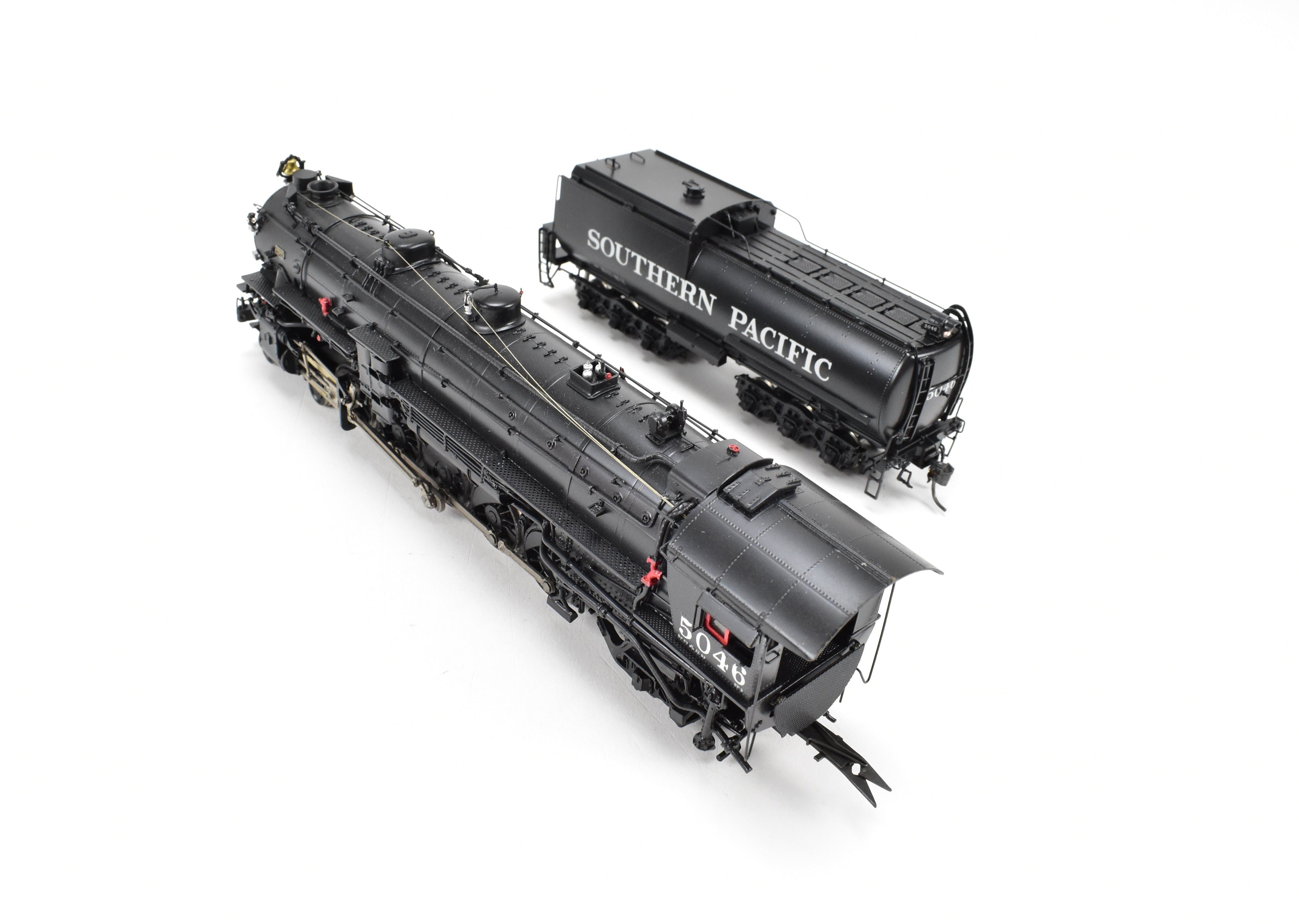 HO Scale Brass Precision Scale Co. SP-3 4-10-2 Pro Painted Locomotive #5046