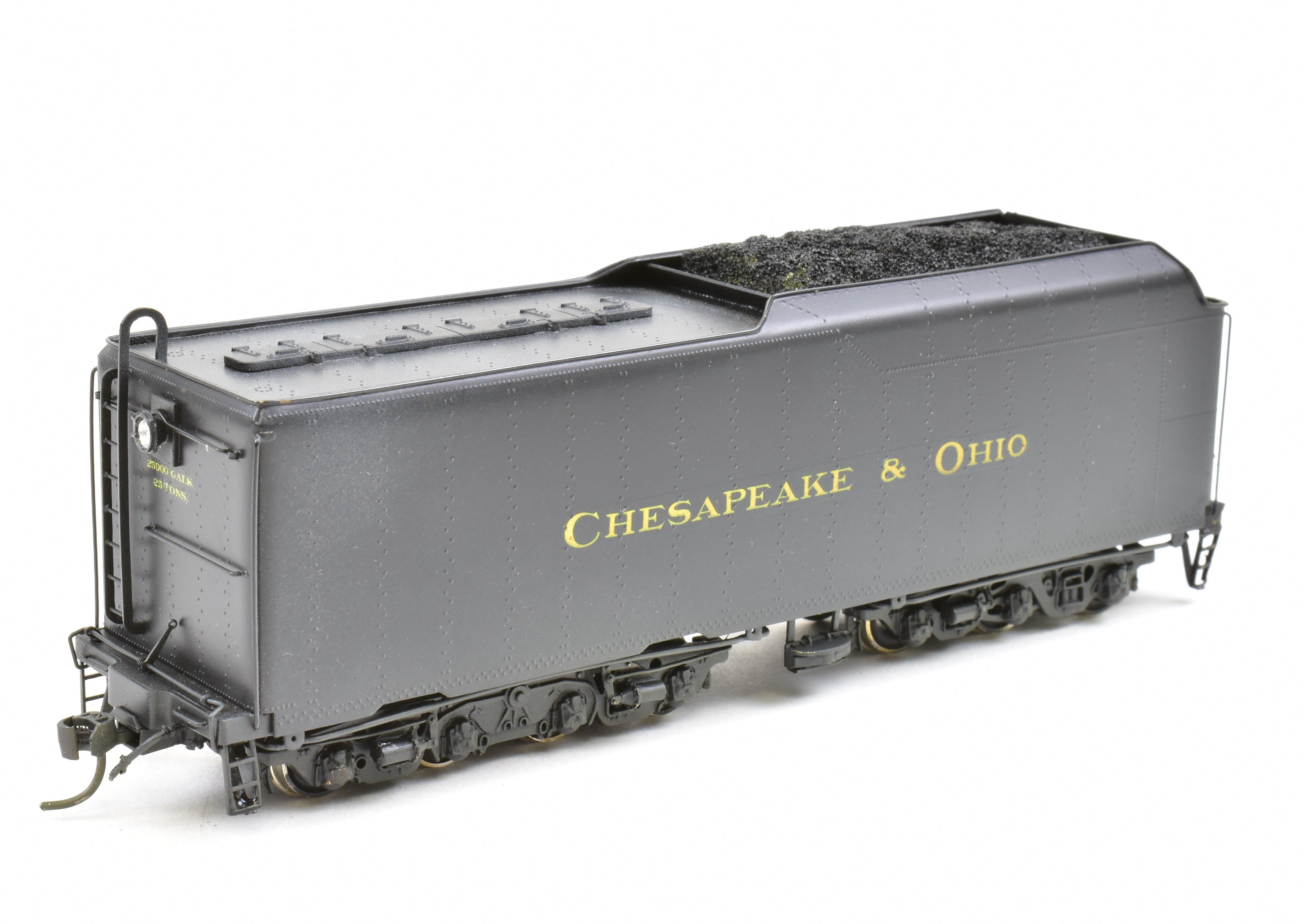HO Scale Brass Key Imports C&O 2-6-6-6 Allegheny No. 1624 DCC & Sound