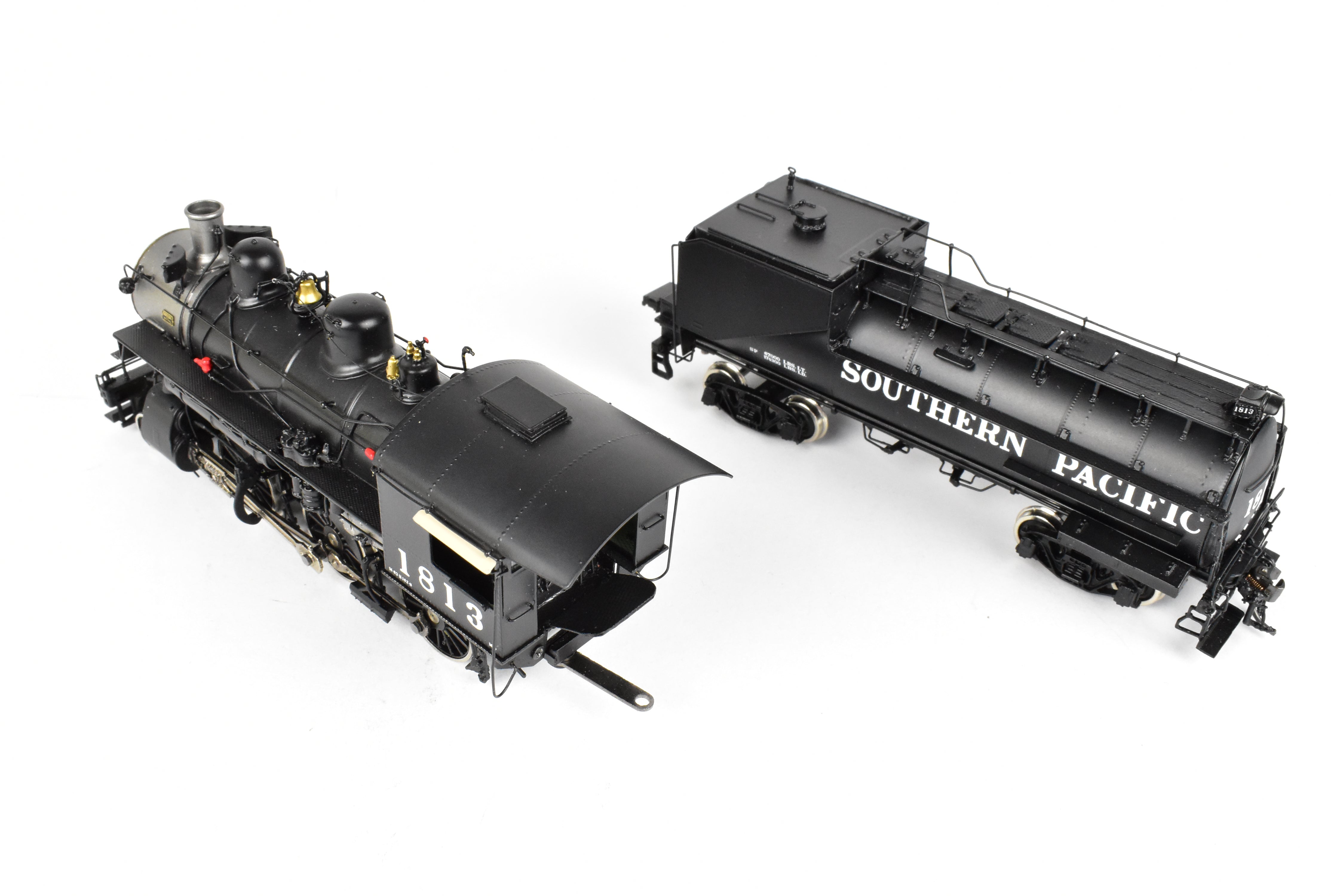 HO Scale Brass Model Train - Sunset Models Southern Pacific M - 9 2 - 6 - 0 FP Locomotive No. 1813 Equipped with QSI DCC and Sound System