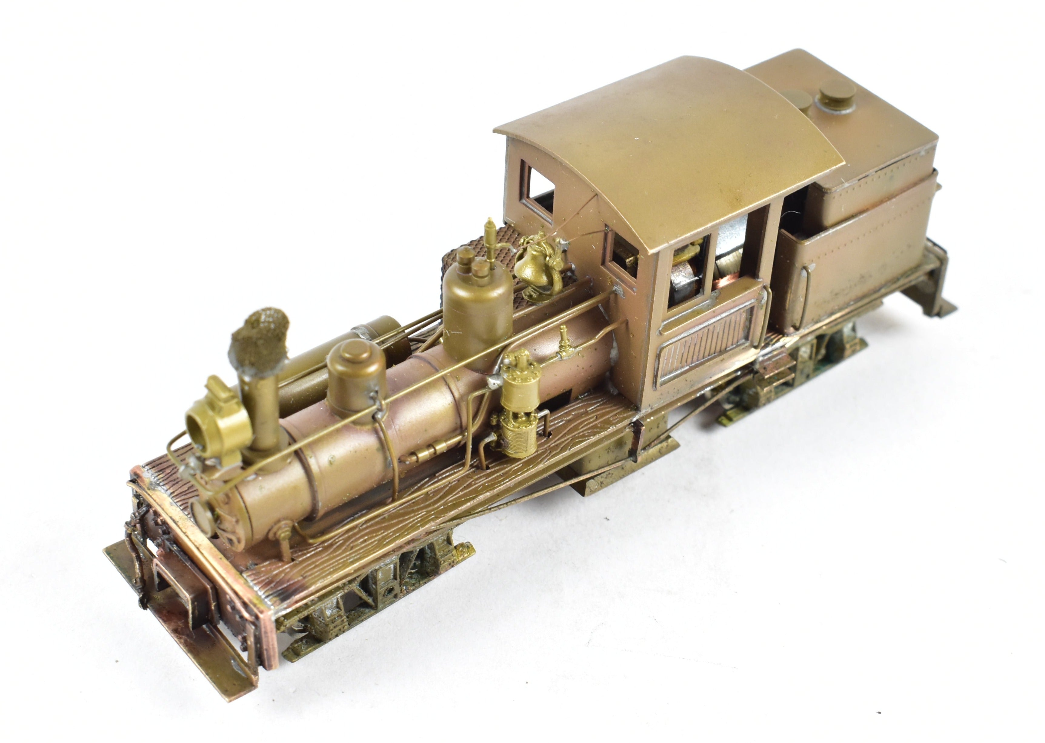 HOn3 Brass Northwest Short Line Logging 18 - ton Class A Shay Model