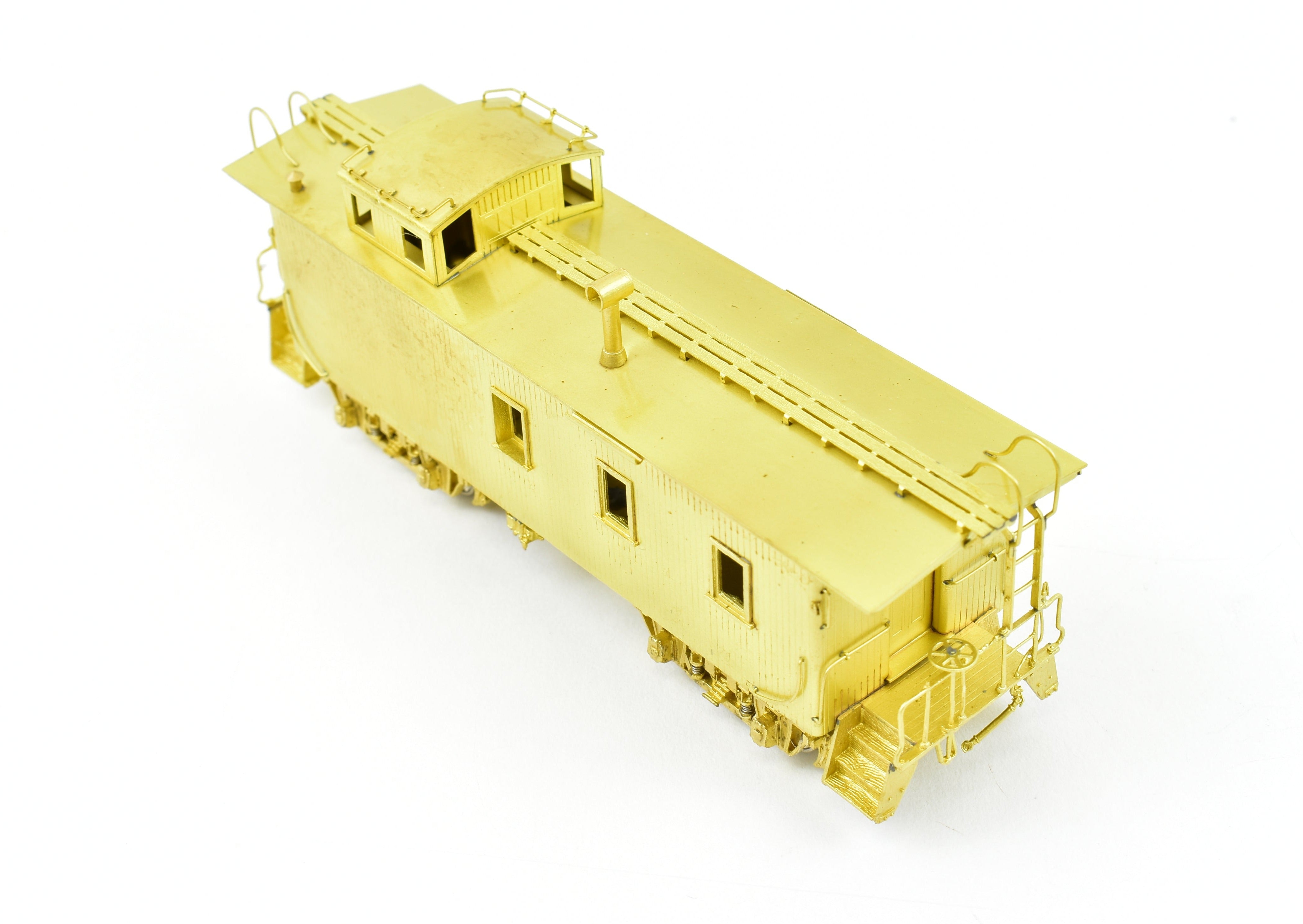 HO Brass OMI C&NW Wood Caboose End Windows Only, Minor Box Wear