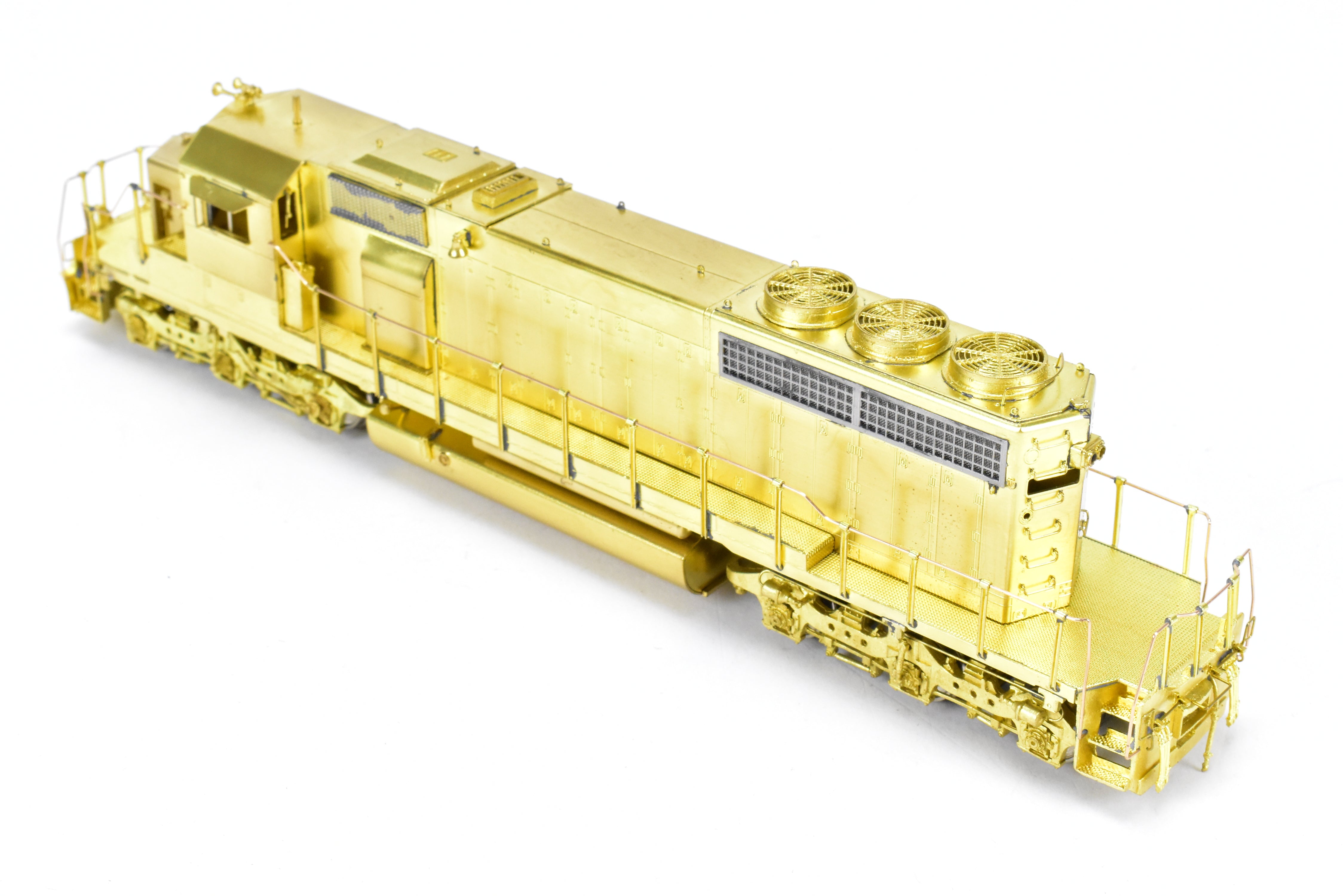 HO Scale Brass Model Train - Overland Models Inc. (OMI) Missouri Pacific EMD SD40-2 Locomotive without Dynamic Brakes and with Early Radiator Screens