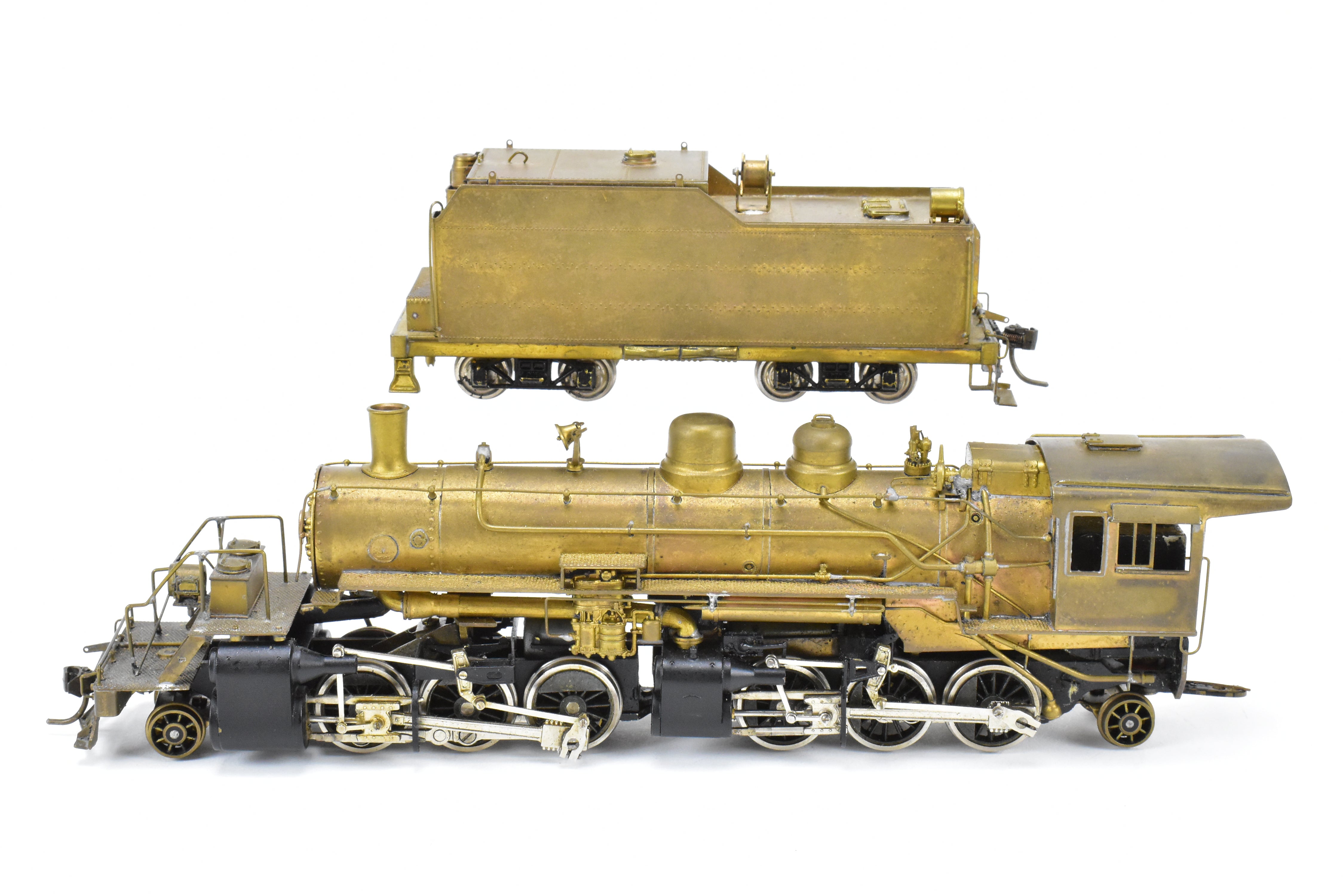 High - Quality HO Scale Brass Pacific Fast Mail Model Train - United Sierra Railroad 2 - 6 - 6 - 2, 1967 Production Run