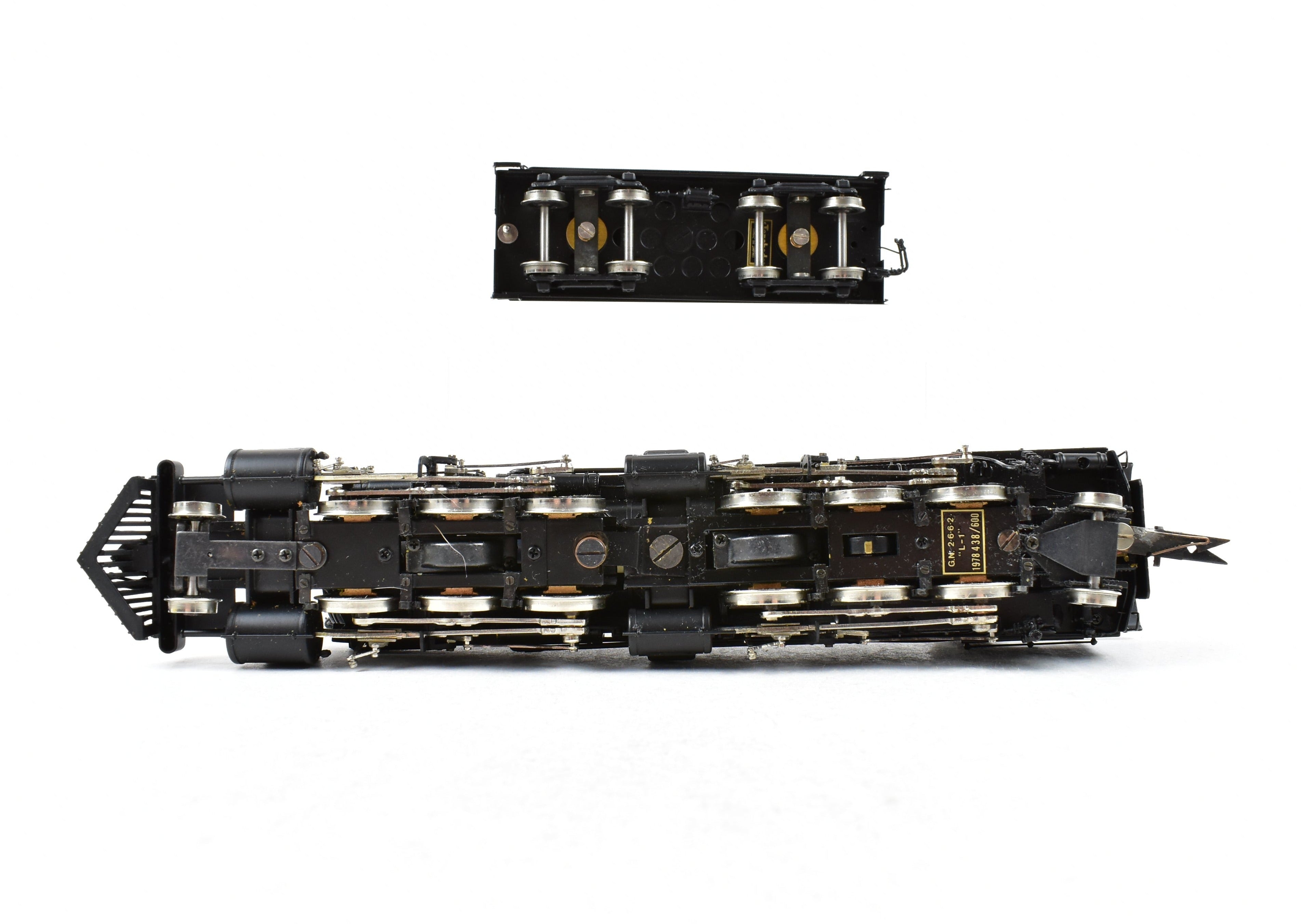 HO Scale Brass Model Train - PFM - Tenshodo GN - Great Northern 2-6-6-2 Class L-1 Crown FP Steam Locomotive #1906