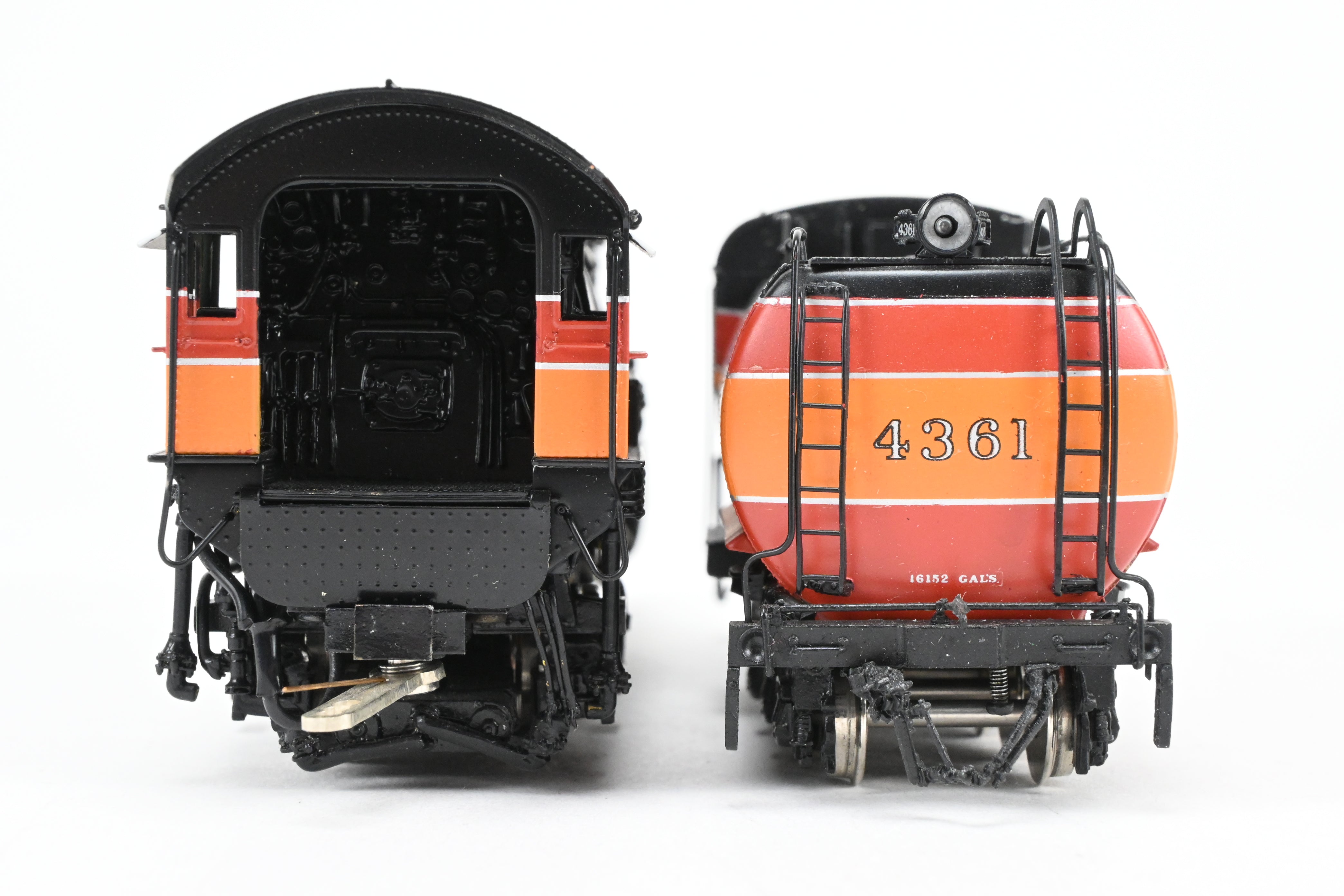High - Quality HO Scale Brass CON Key Imports Southern Pacific MT - 4 4 - 8 - 2 Semi - Streamlined Mountain Steam Locomotive Model FP in Partial Daylight Scheme, Number #4361