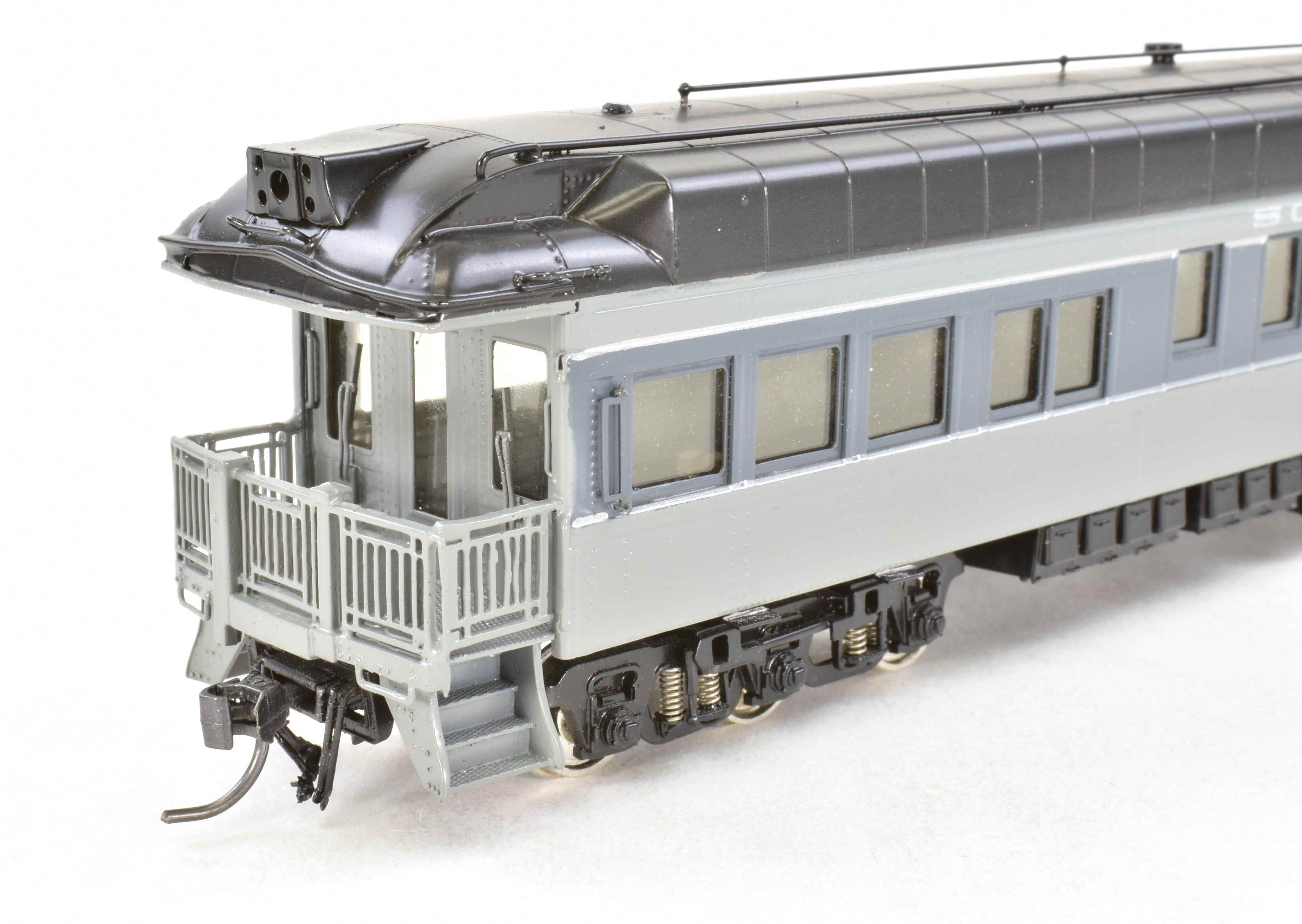 HO Brass Precision Scale Co. SP Southern Pacific Business Official Car in Two-Tone Grey