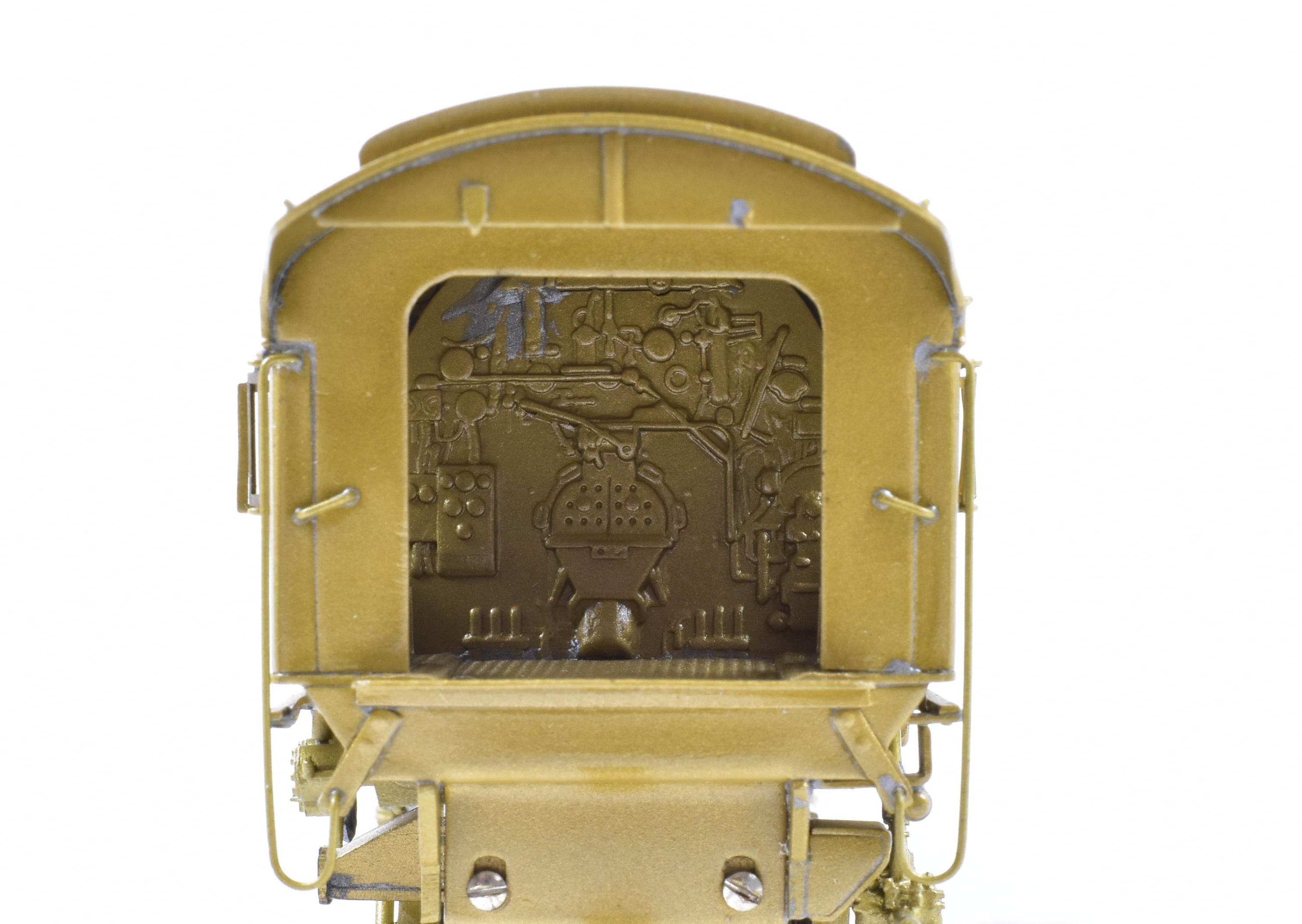 HO Scale Brass Model Train - Overland Models, Inc. NKP - Nickel Plate Road S-2 2-8-4 Berkshire Steam Locomotive Replica