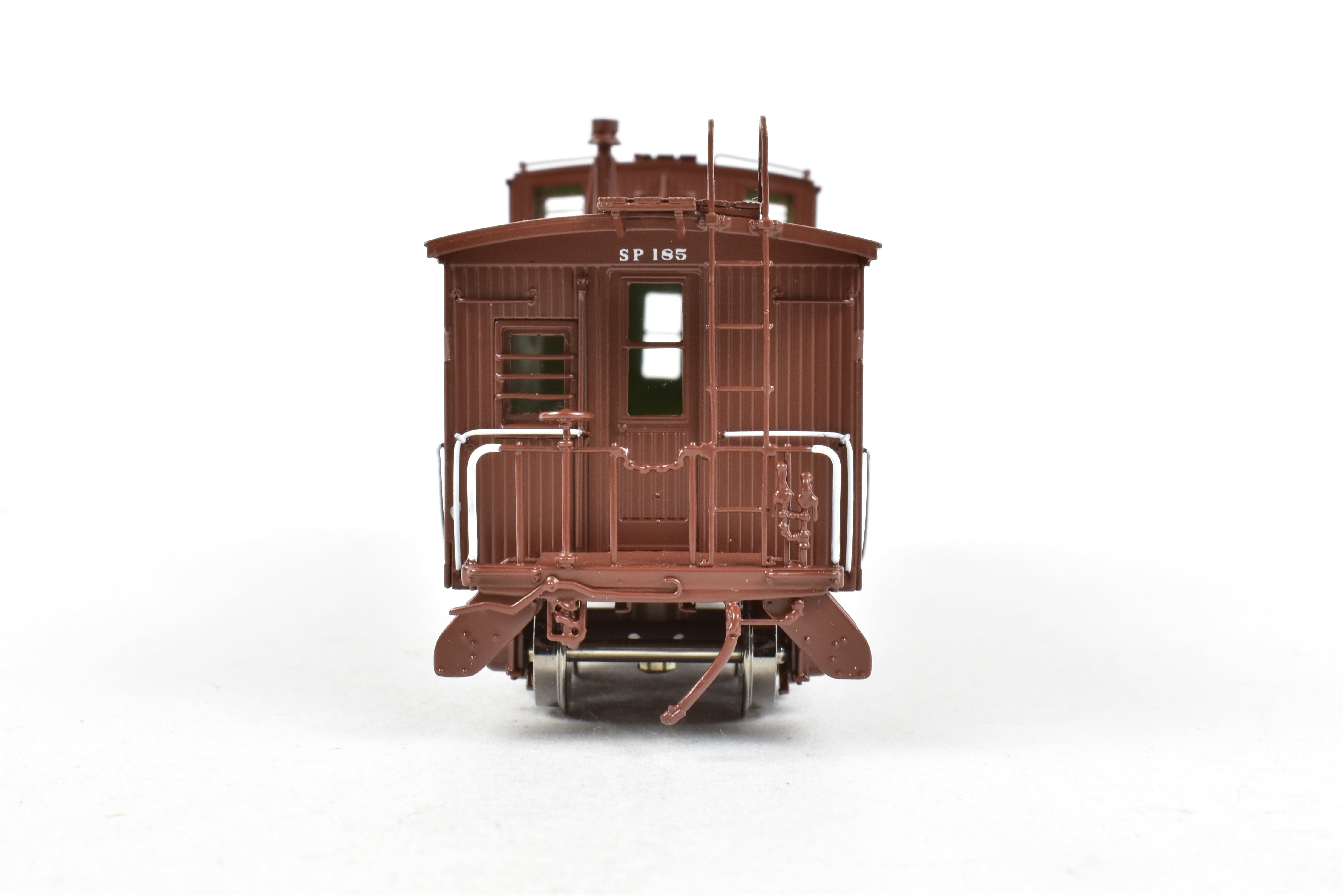 HO Scale Brass CIL Southern Pacific Wood Side Caboose Straight Side Cupola Class C - 30 - 1 Model Train FP No. 185 by Challenger Imports