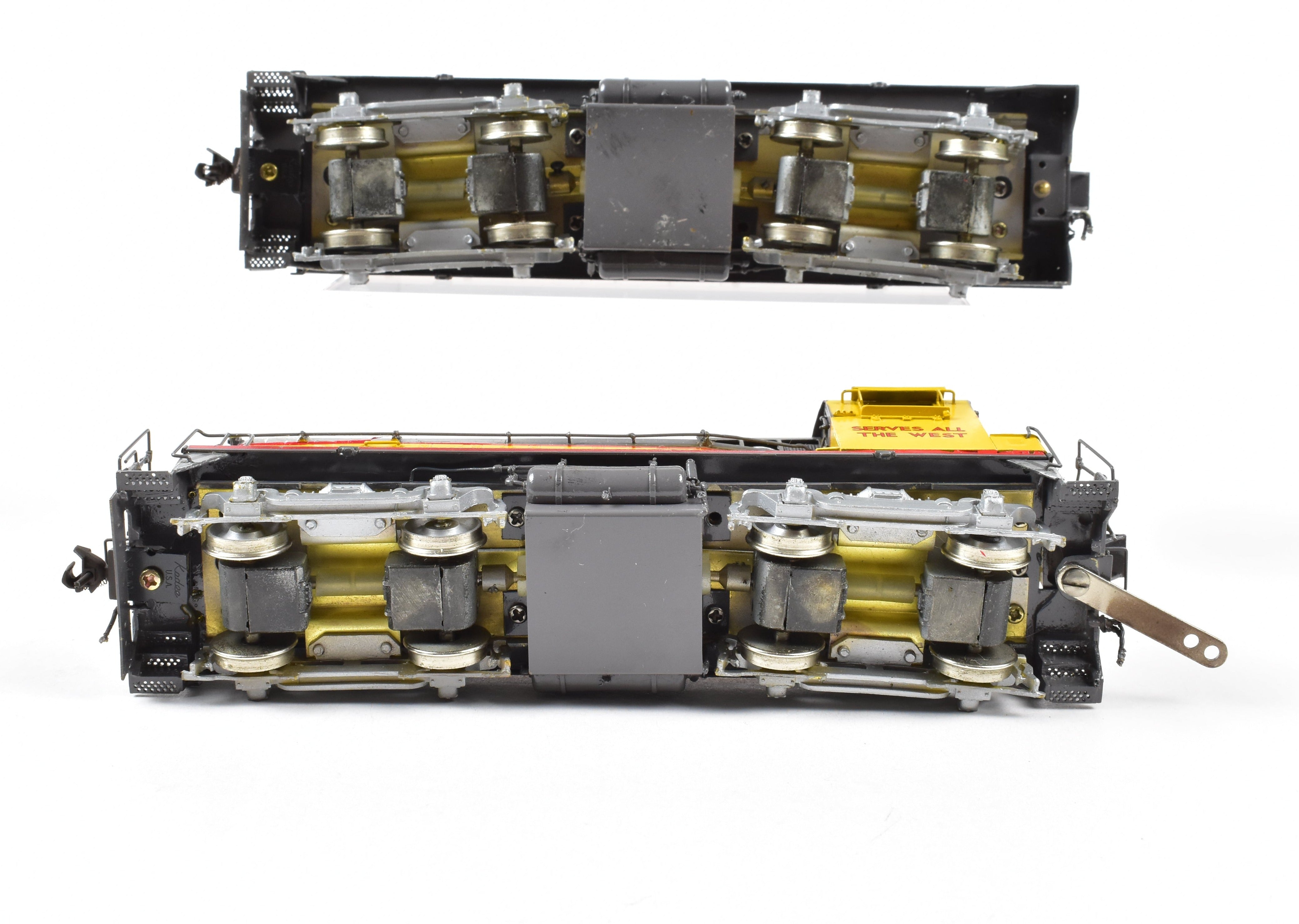 HO Scale Brass Union Pacific TR - 5 Cow/Calf Set Model by Overland Models, Inc. (OMI) for Cajon Pass Helper