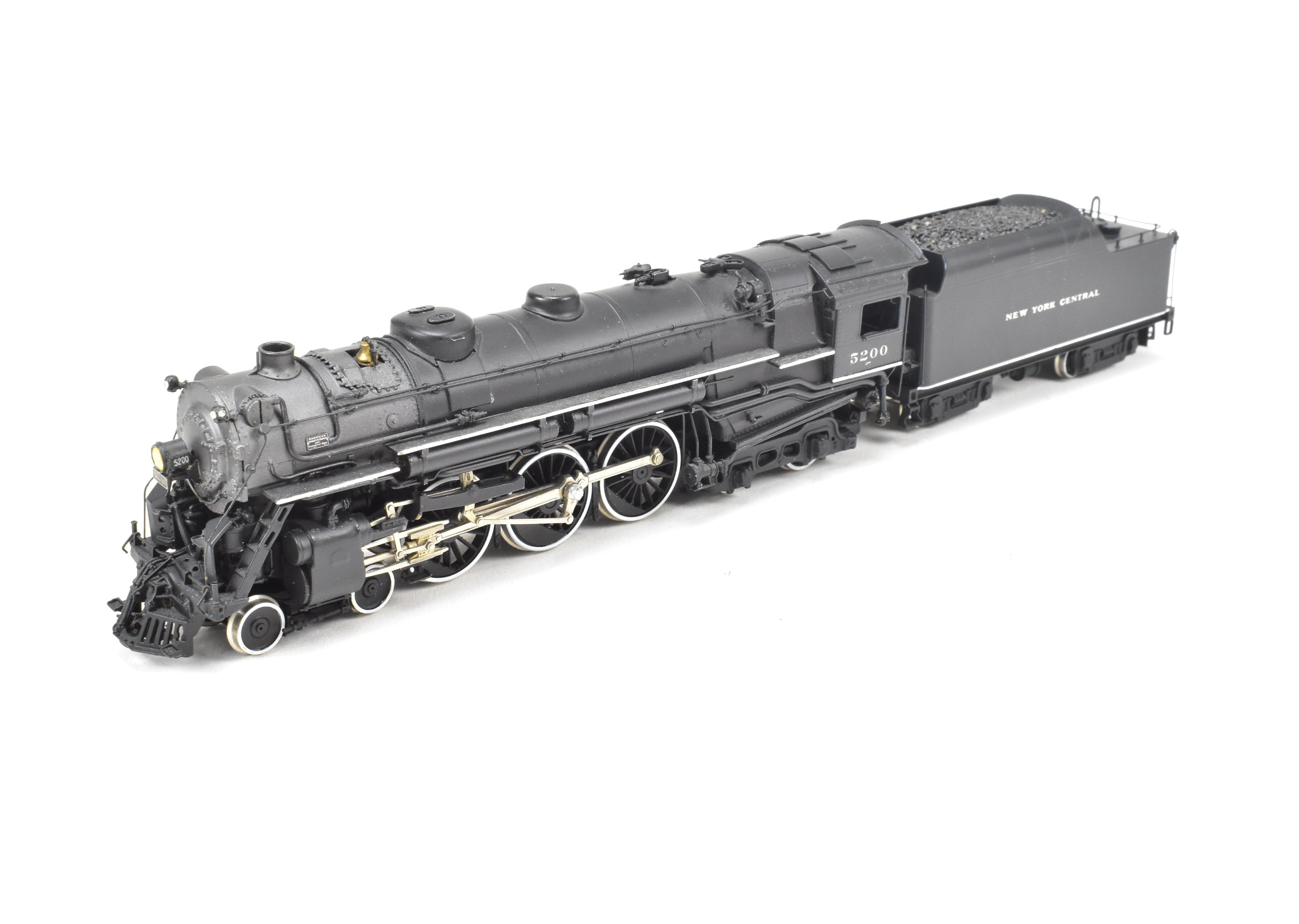 Rare HO Brass CON Micro Cast Mizuno NYC J-1a 4-6-4 Pilot Model with Builder Photo