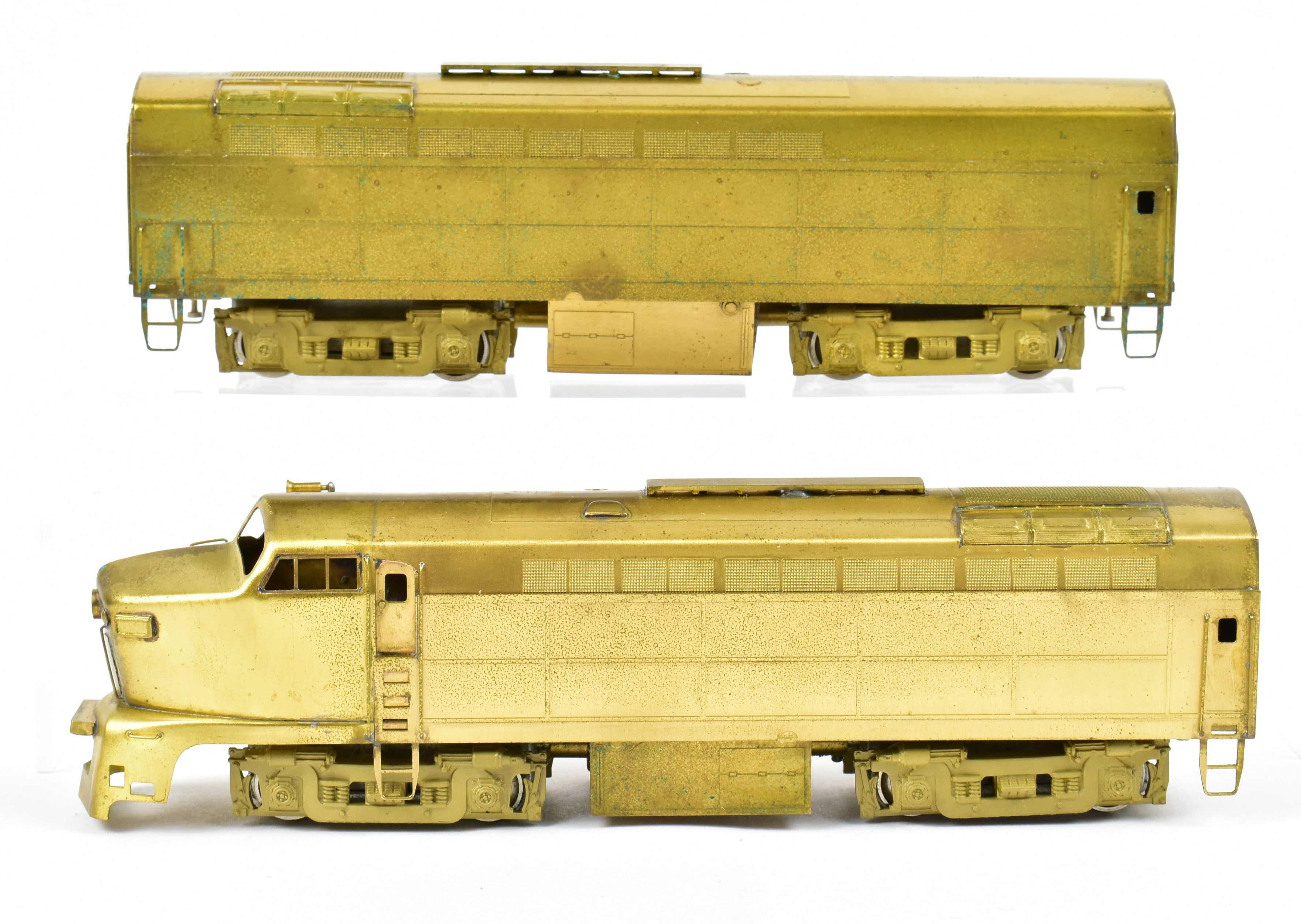 HO Scale Brass ALCO Model Train Set - Various Roads Baldwin RF - 16A & RF - 16B Powered Diesel Locomotives 2 - Unit Set