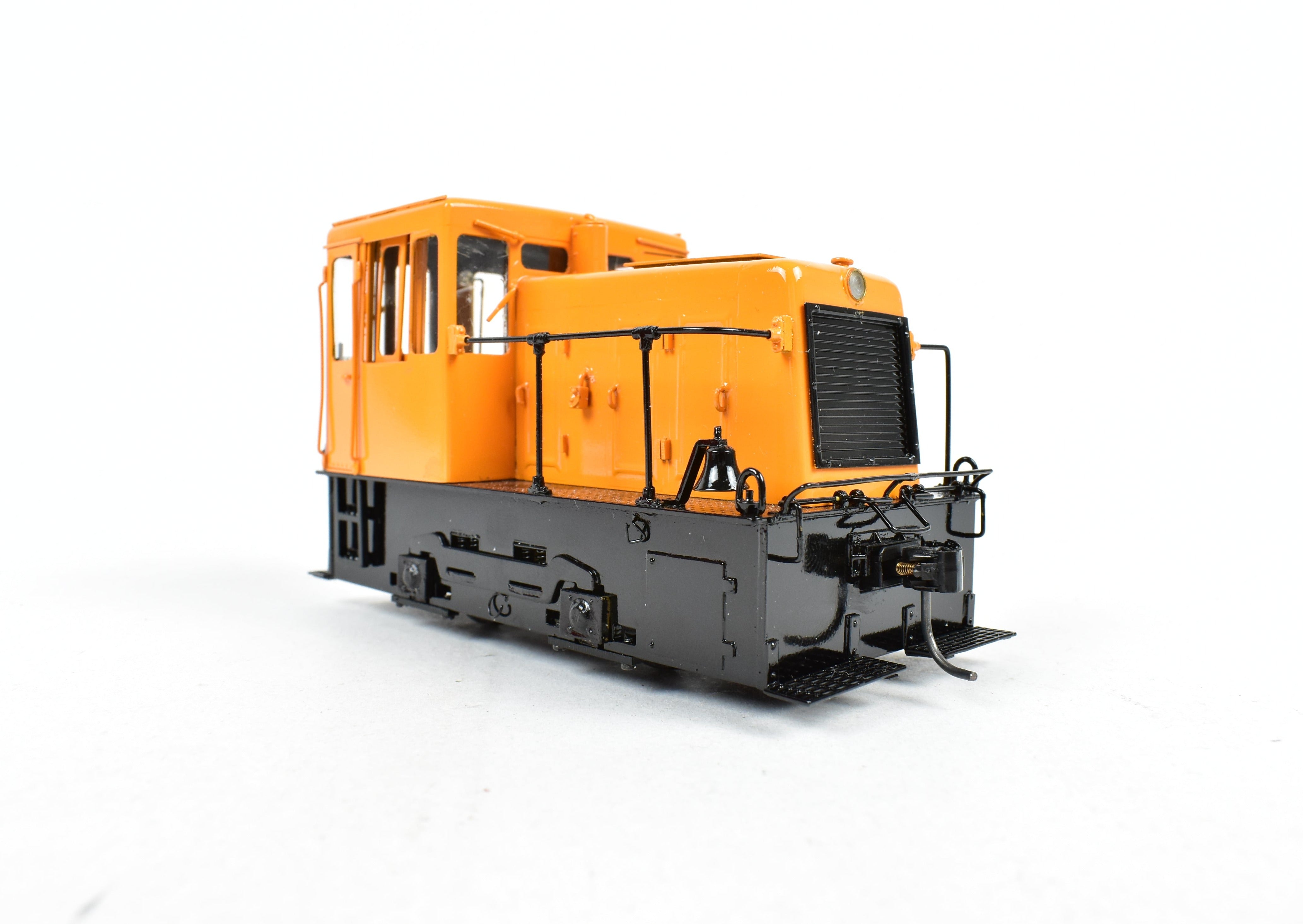 On3 Scale Brass Model Locomotive - Rich Yoder Models (RYM) GE 25 Ton Phase 3D Diesel Freight Locomotive