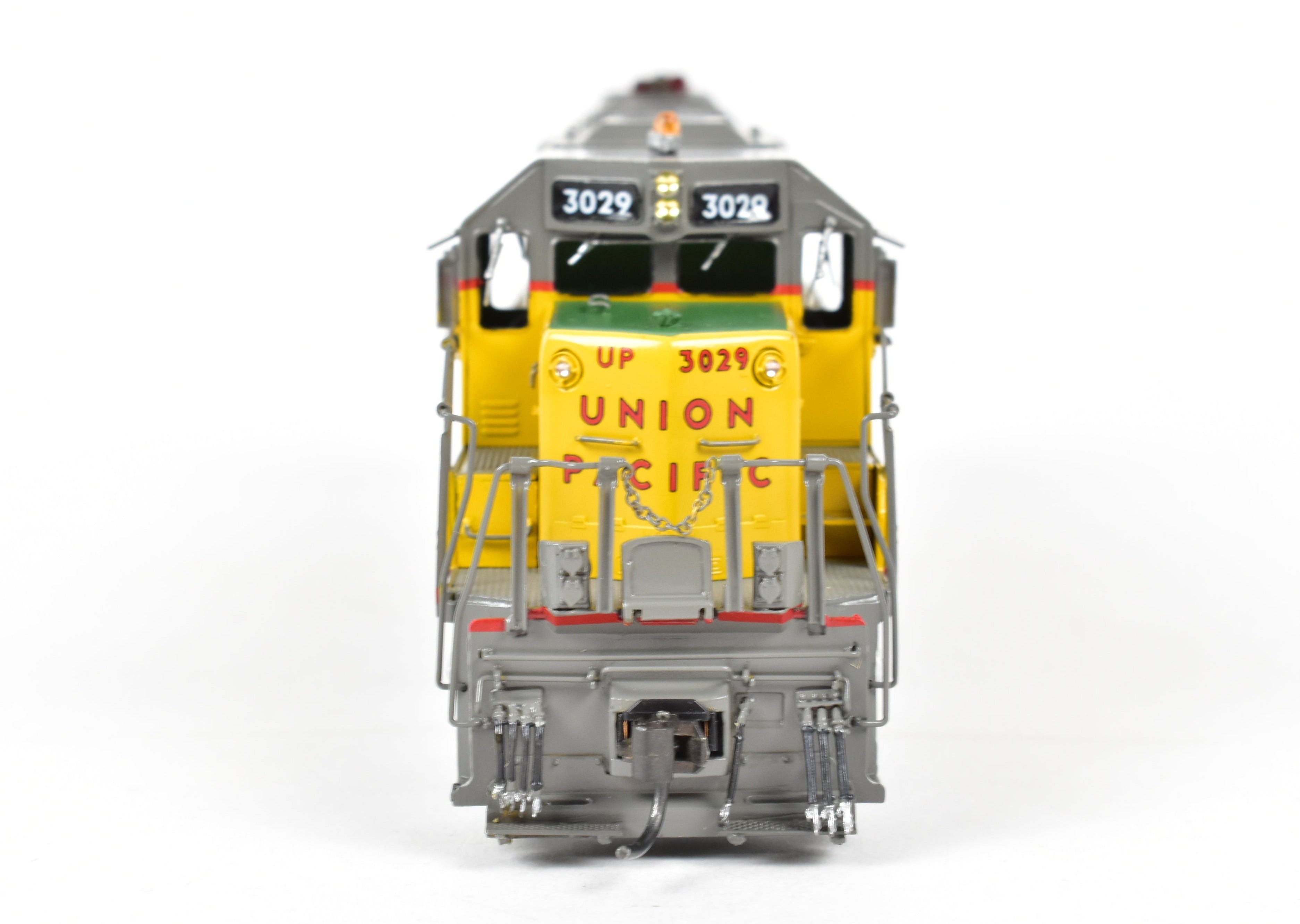 HO Scale Brass Model Train - Overland Models Inc. Union Pacific EMD SD40 Low Nose Locomotive, Custom Painted as UP No. 3029