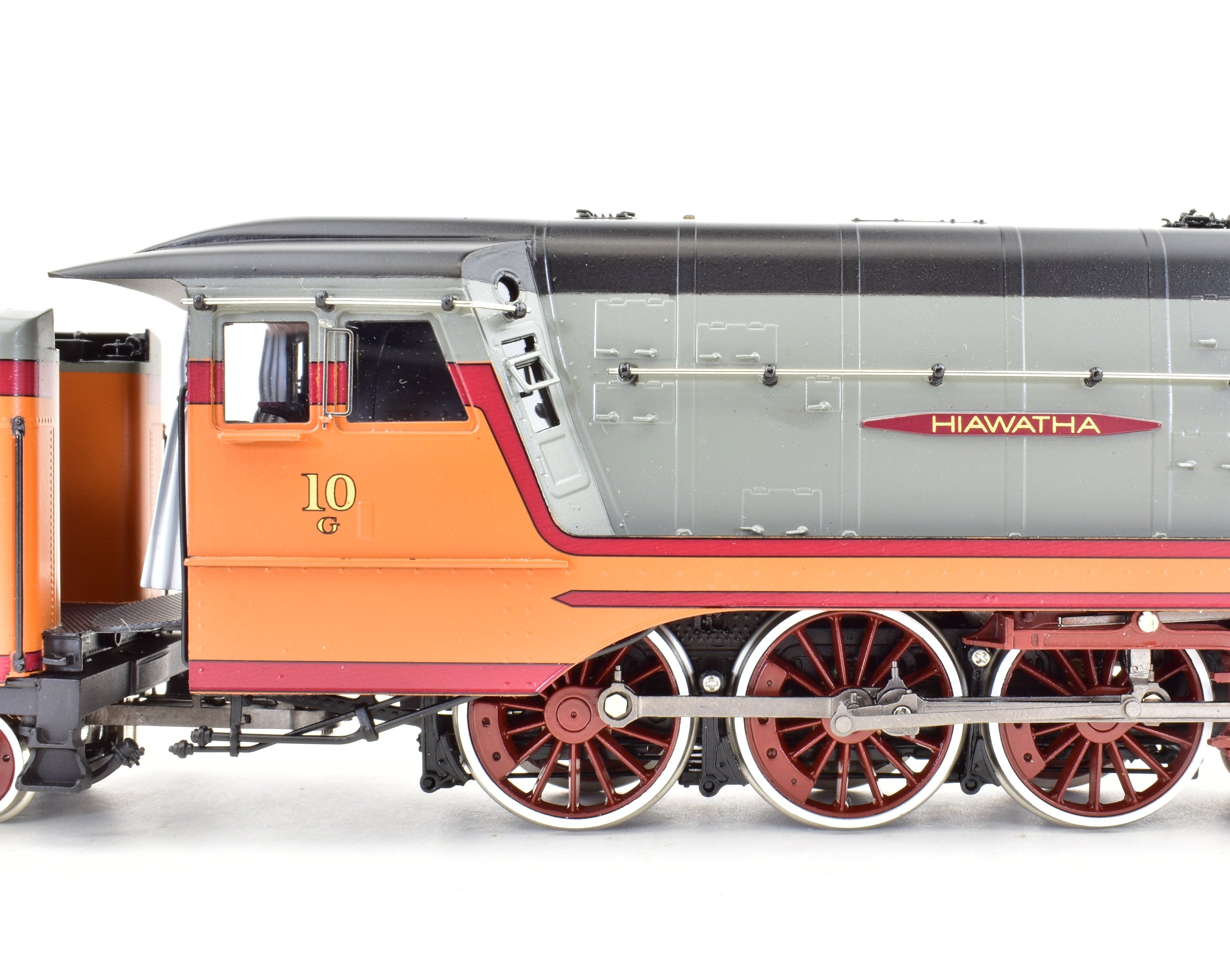HO Scale Brass Precision Scale Co. Milwaukee Road 4-6-0 G-6PS Cut Skirt FP #10 Model