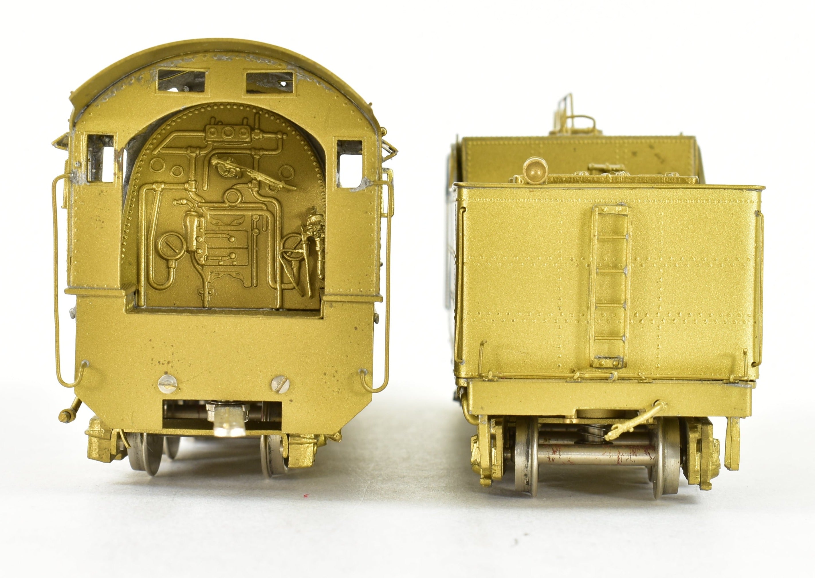 High - Quality HO Scale Brass Key Imports ATSF - Santa Fe 3450 Class 4 - 6 - 4 Modernized Model Train
