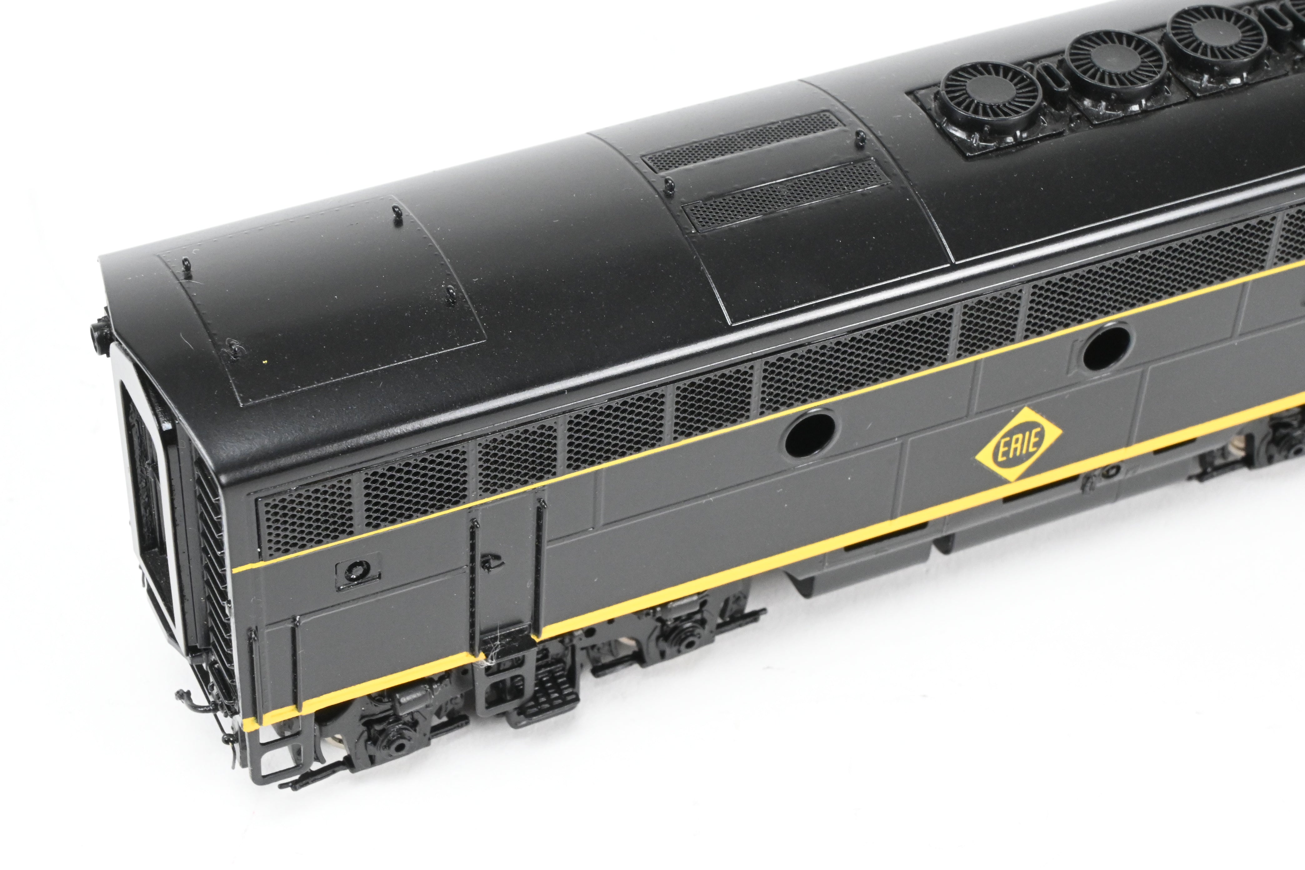 HO Scale Brass Erie Railroad EMD F3A/F3B/F3A 1500 HP Phase II/III FP Set by Oriental Limited