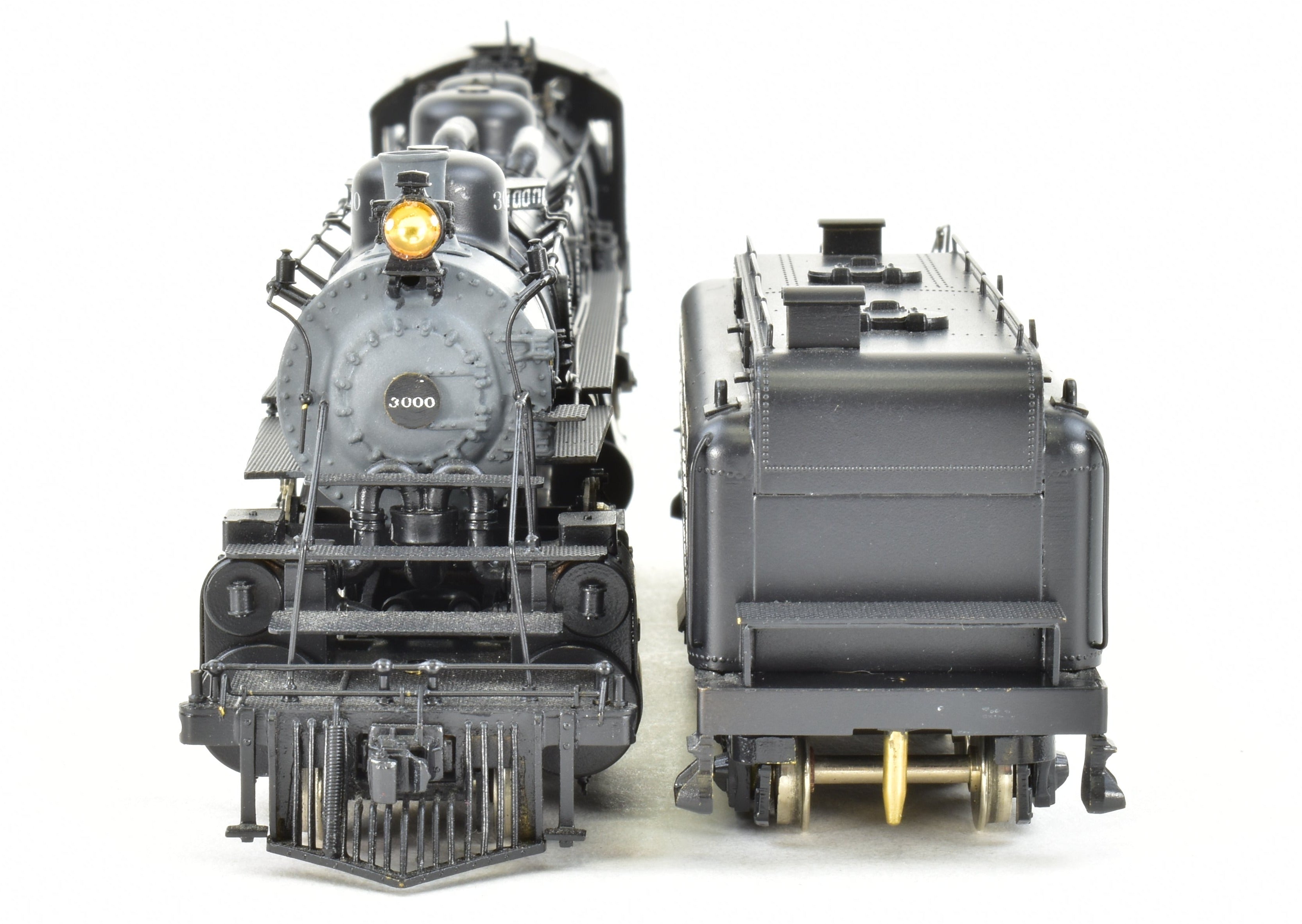 HO Scale Brass Model Train from Westside Model Co. - ATSF Santa Fe 2-10-10-2 Professionally Painted with Run Number 3000