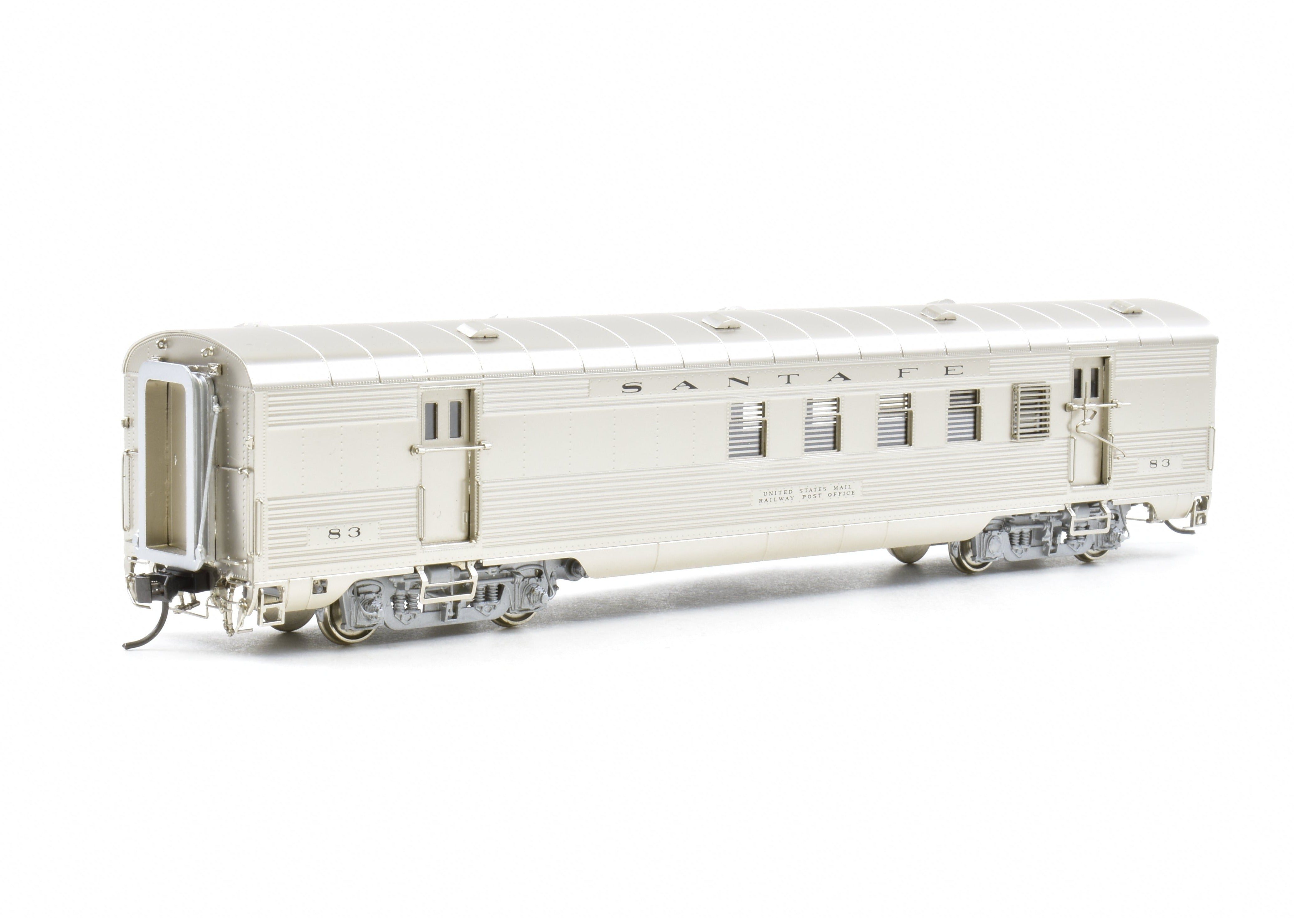 High - Quality HO Scale Brass Train Car Set - Challenger Imports ATSF - Santa Fe 1951 Super Chief 10 - Car Collection