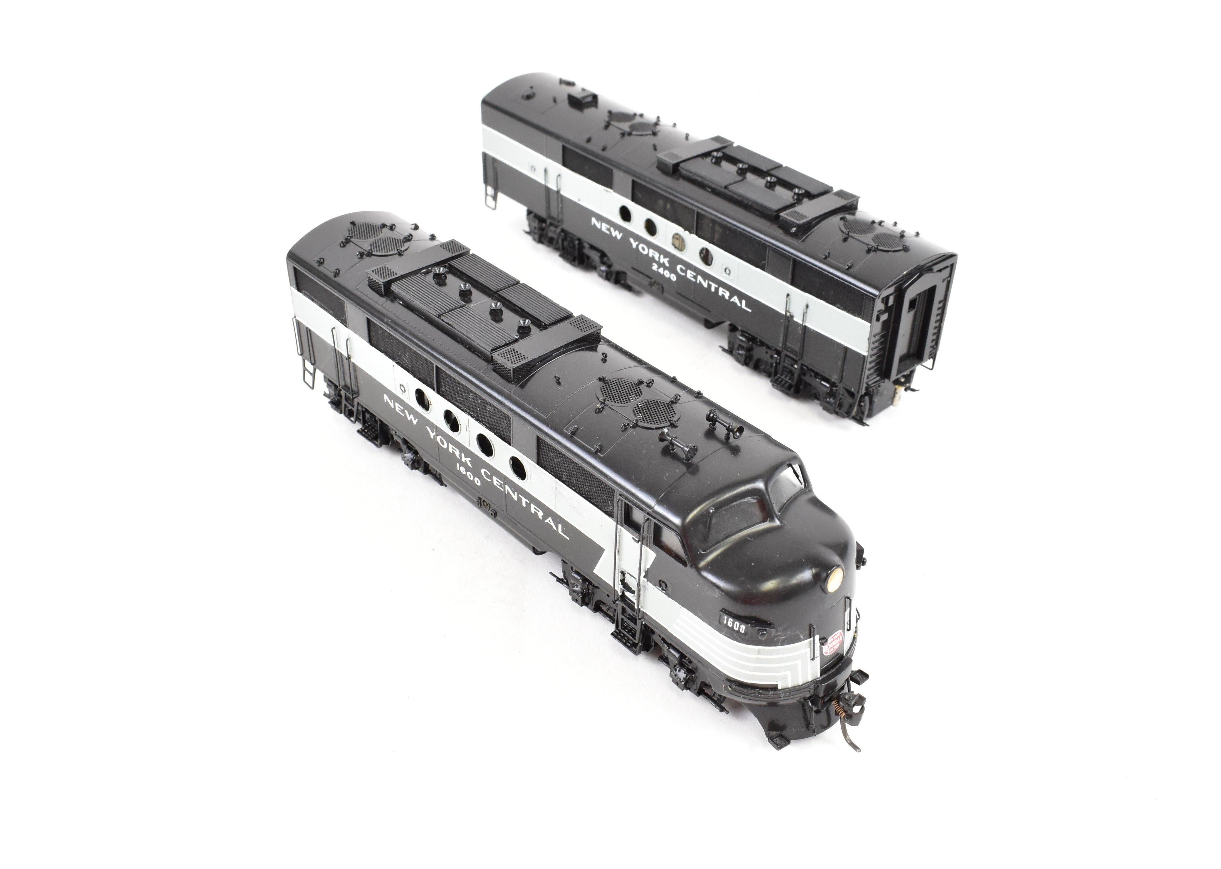 Dual Powered HO Brass Hallmark NYC New York Central EMD FT A/B Set