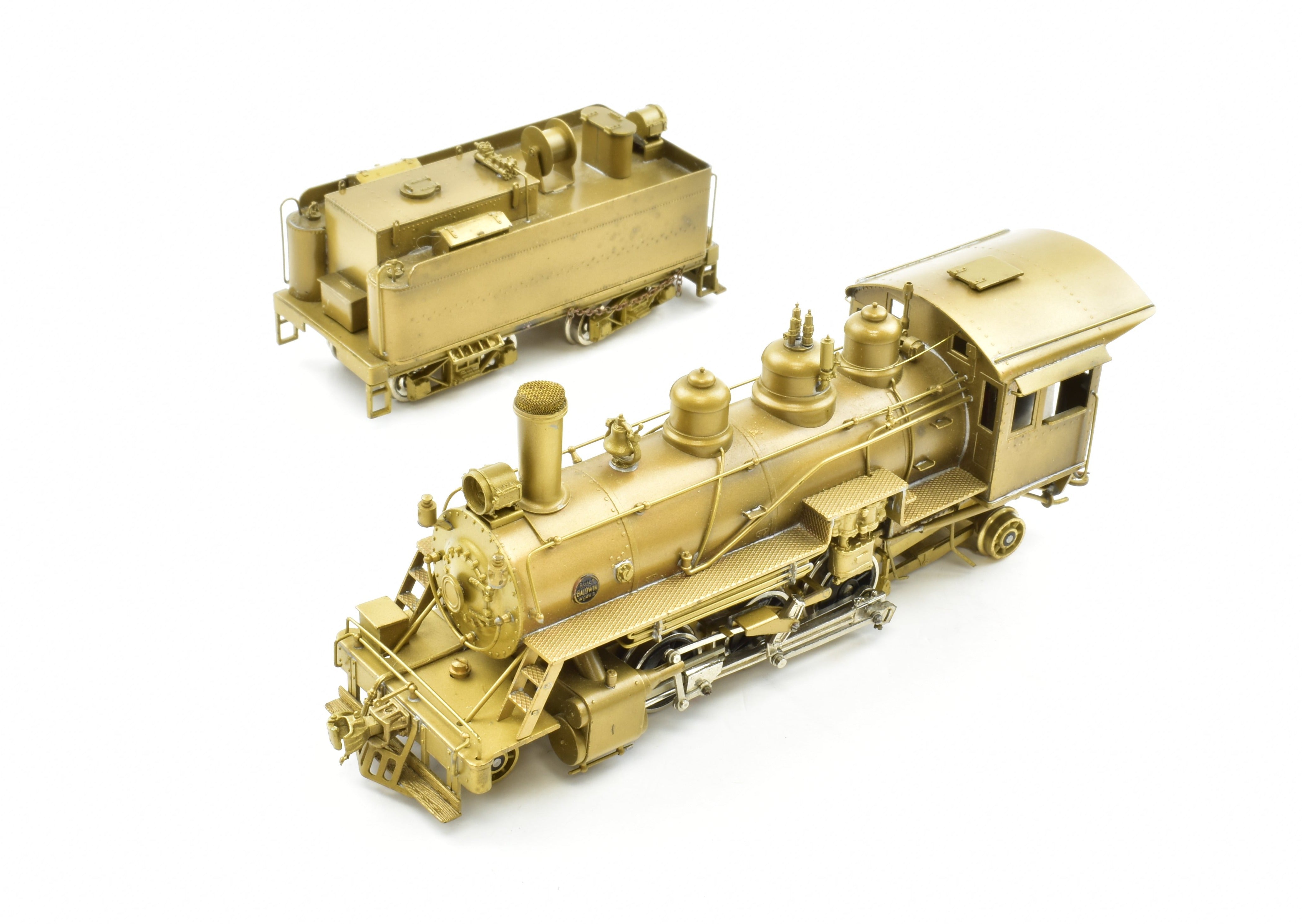 1977 HO Brass PFM United #105 2-6-2 Baldwin Logger Model Train