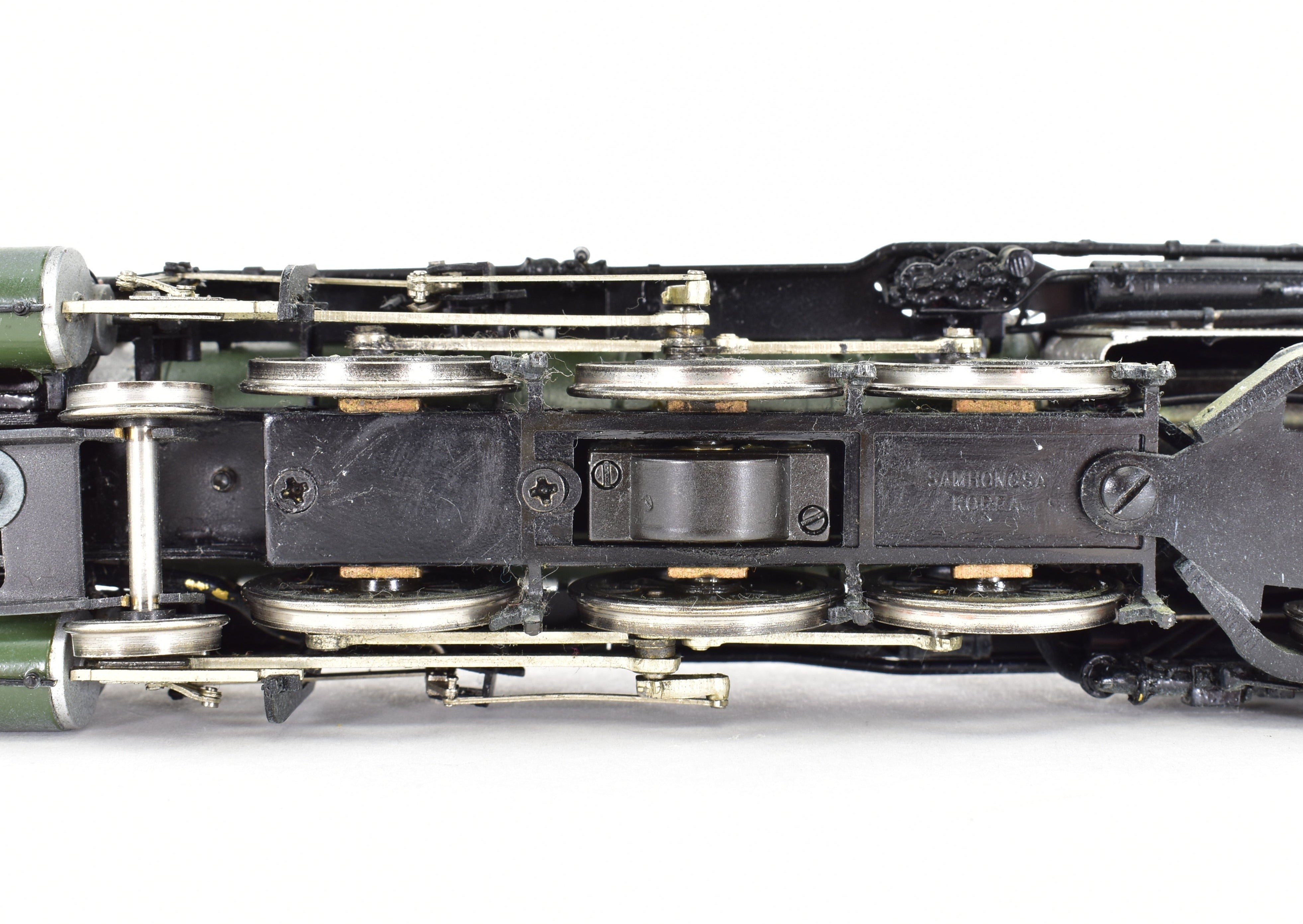 HO Scale Brass Oriental Limited Great Northern 4-6-2 Class H-6 Factory-Painted Model in Glacier Park Scheme, As-Is Condition