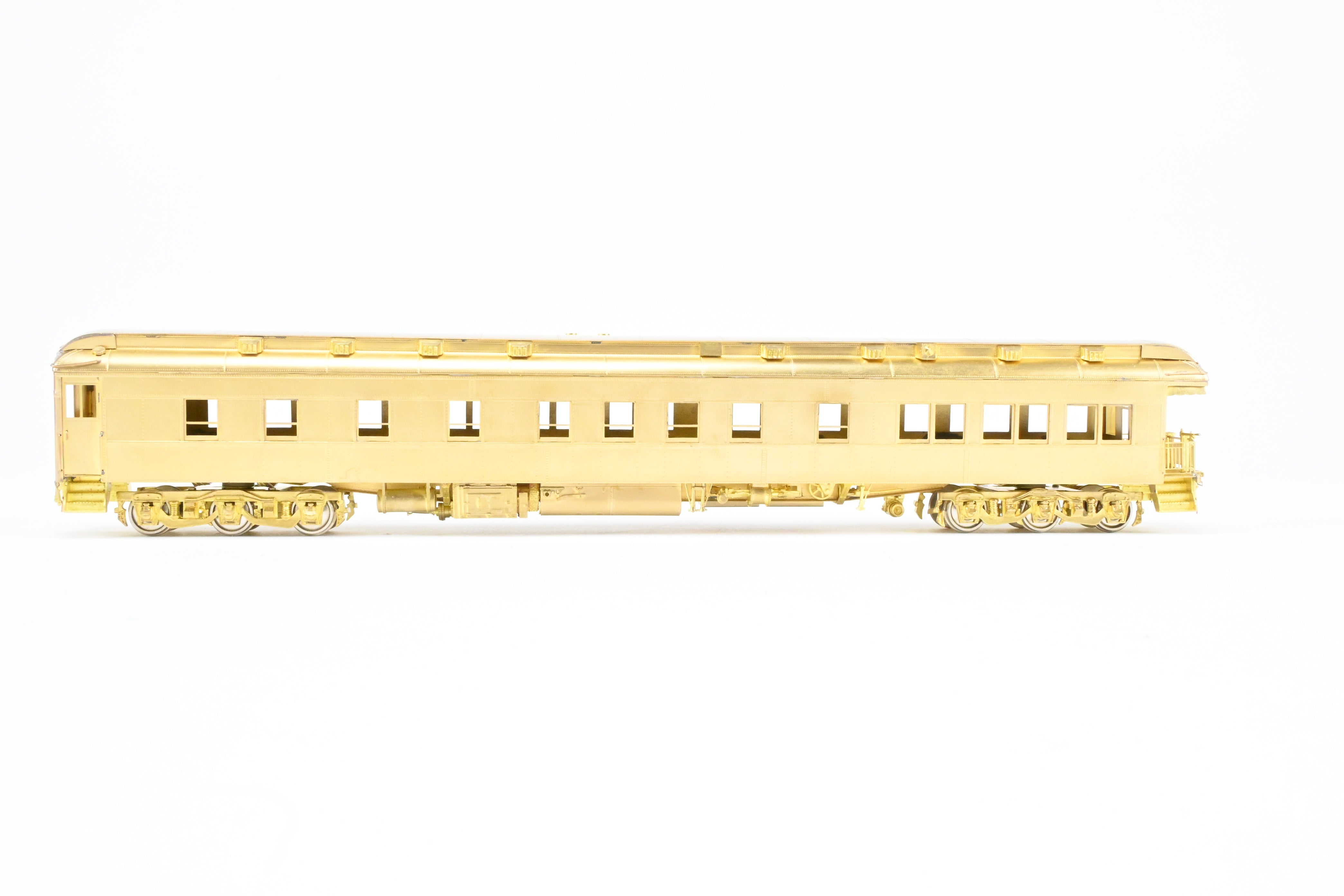 High - Quality HO Scale Brass Model of Great Brass Fleet NYC - New York Central Pullman HW Collectors Limited Edition “Central Square” 3 Compartment - 2 Drawing Room Observation Plan 3959