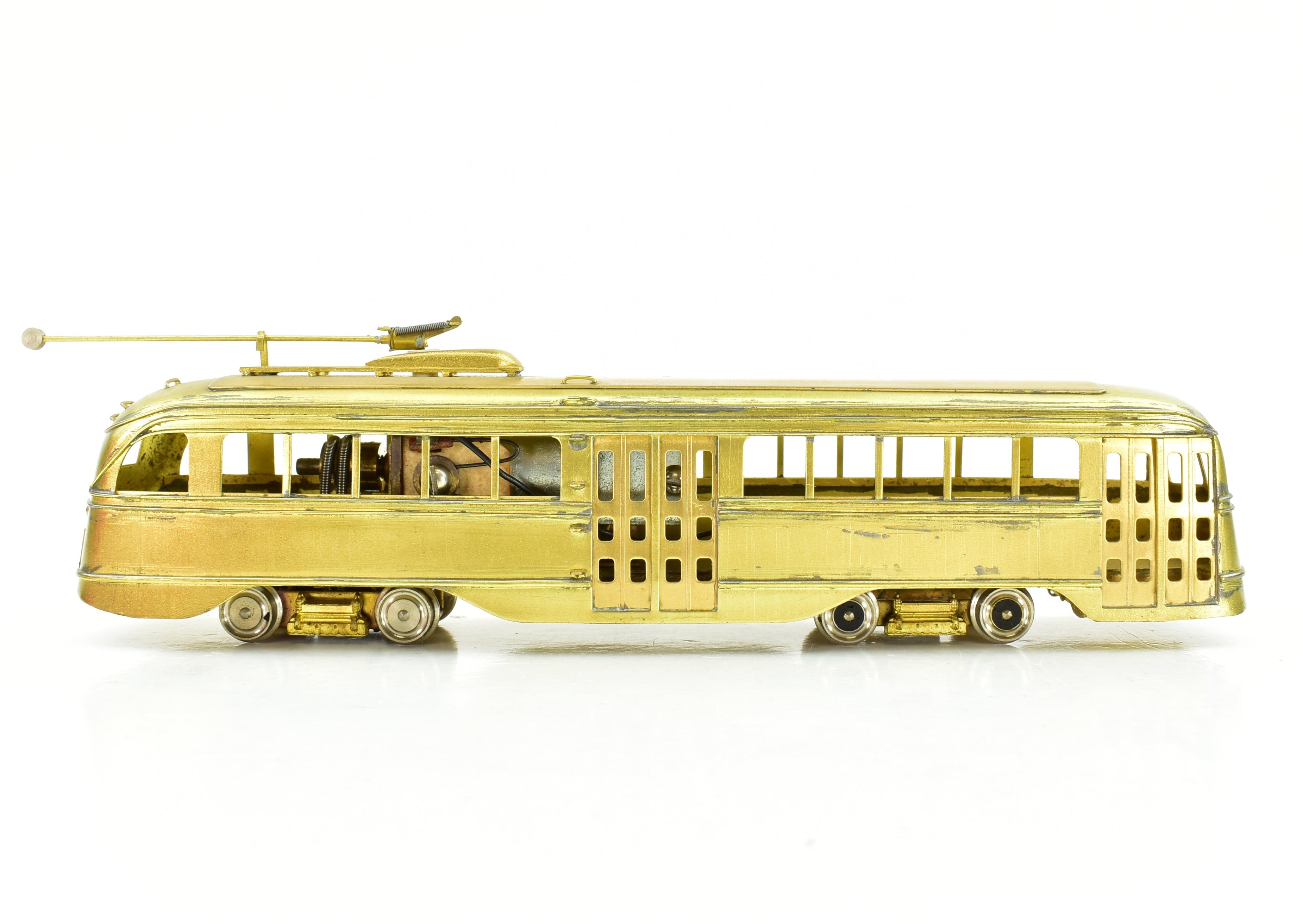 HO Scale Brass Los Angeles Railway Type P - 2 PCC Streetcar by S. Soho & Co.