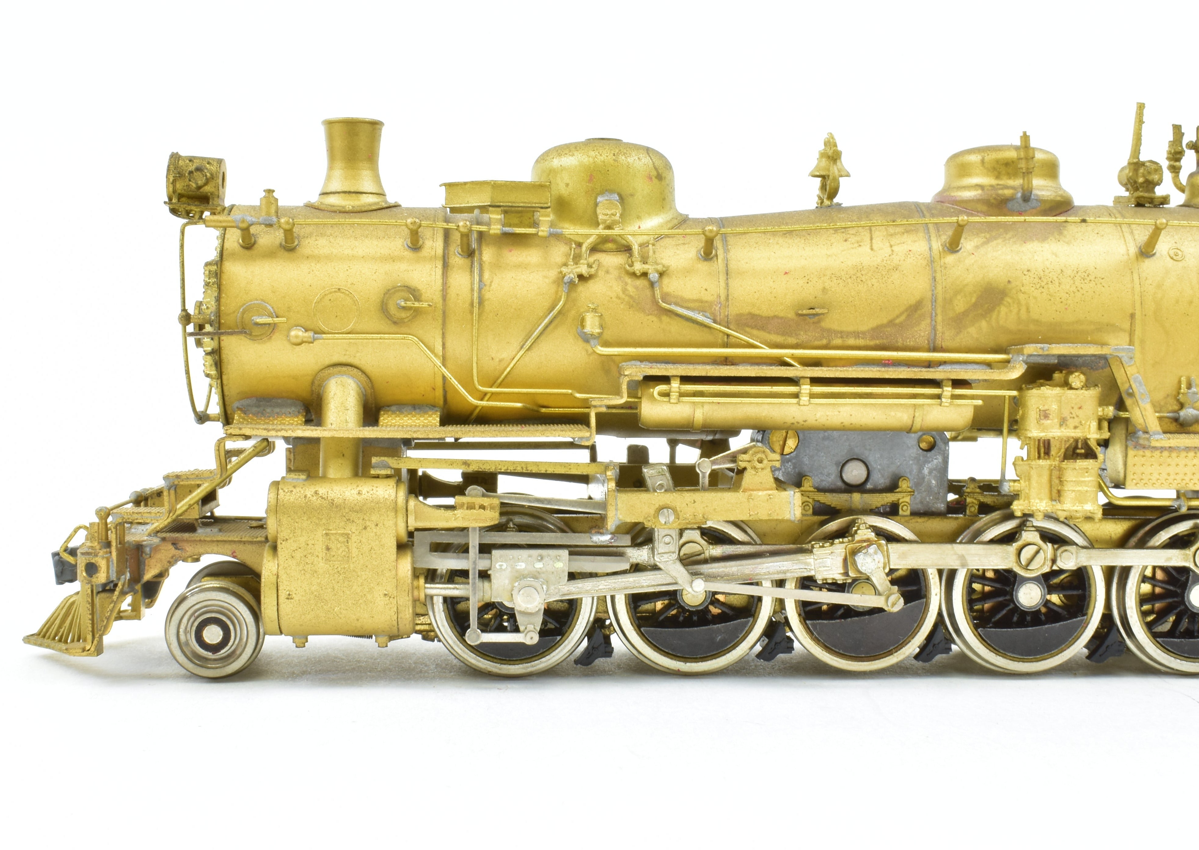 HO Scale Brass Model Train - Westside Model Co. ATSF - Santa Fe 3010 2-10-2 Locomotive