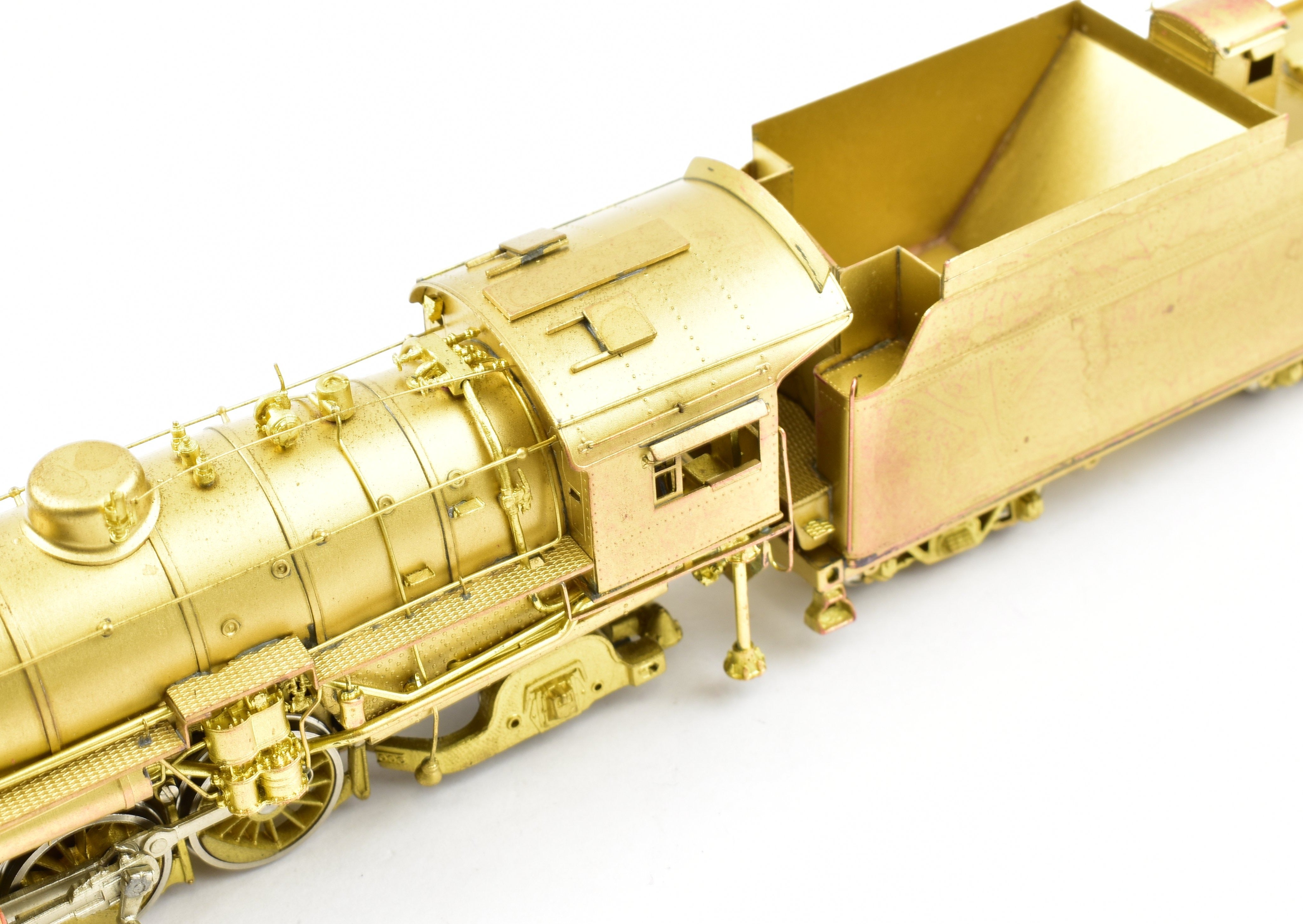 HO Scale Brass Key Imports Frisco 2-8-2 Mikado Locomotive #4000