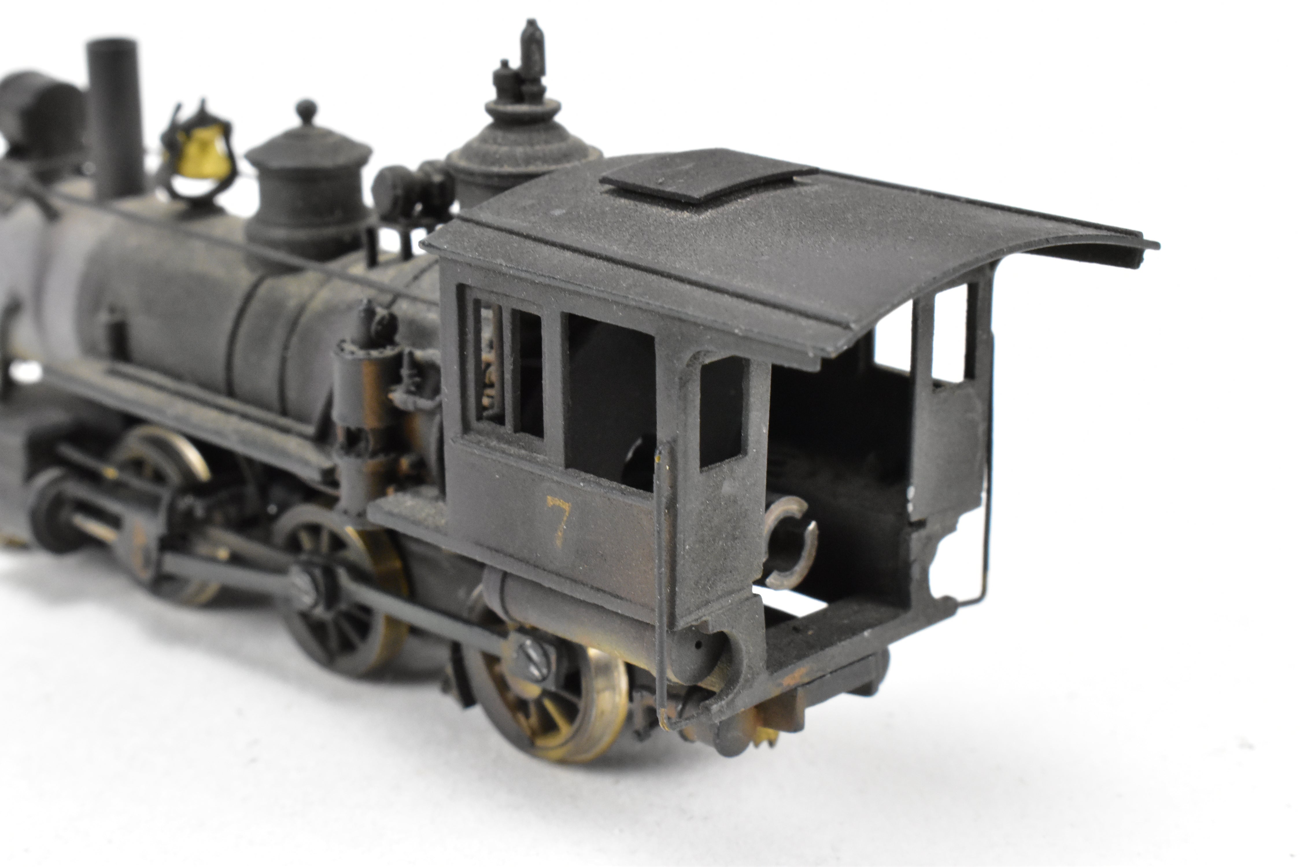 HOn3 Brass Porter Mogul 2-6-0 CP Model by Far East Distributors, Custom Modified