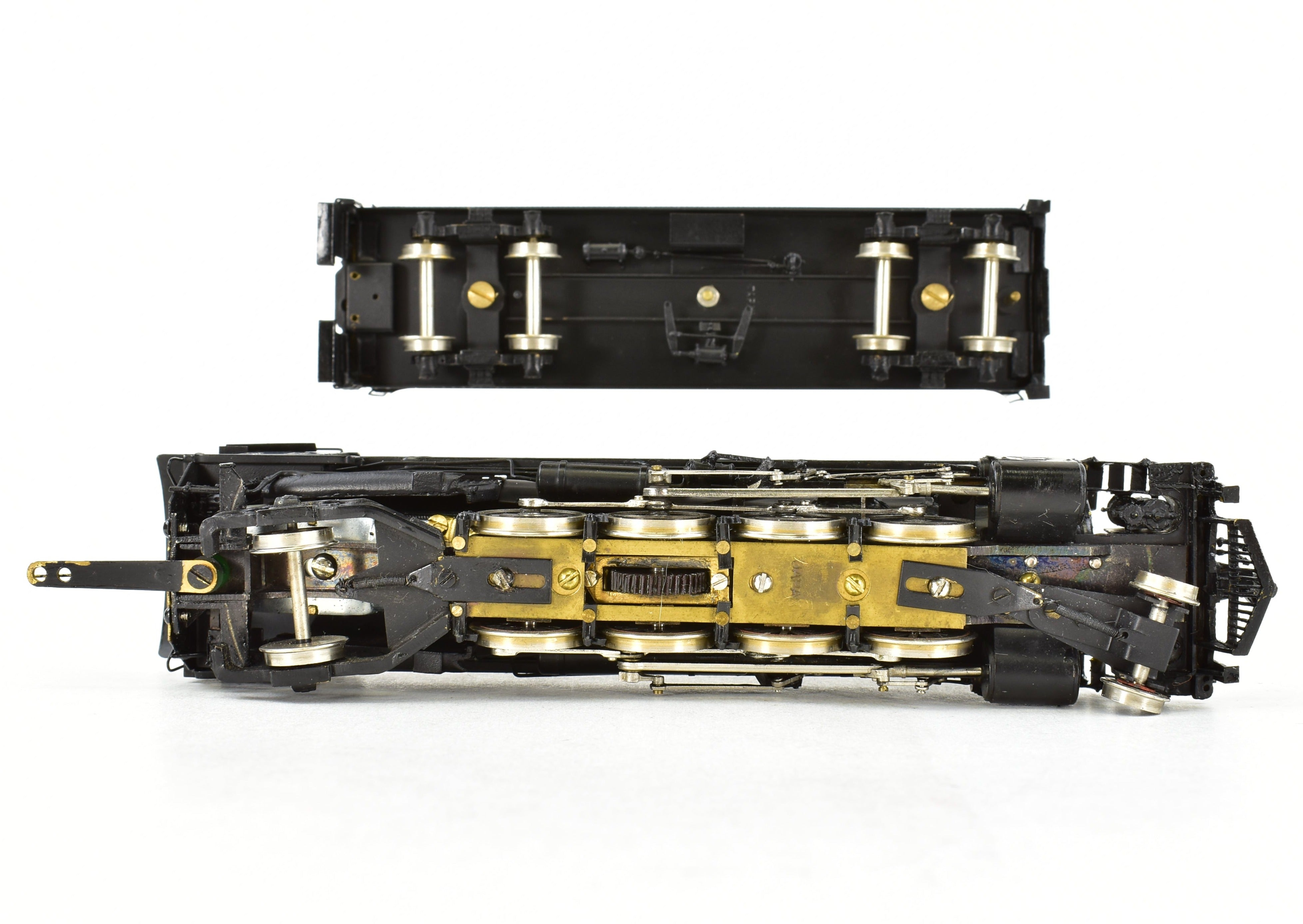 HO Scale Brass Hallmark Midland Valley 2-8-2 #601 with All-Black Custom Paint