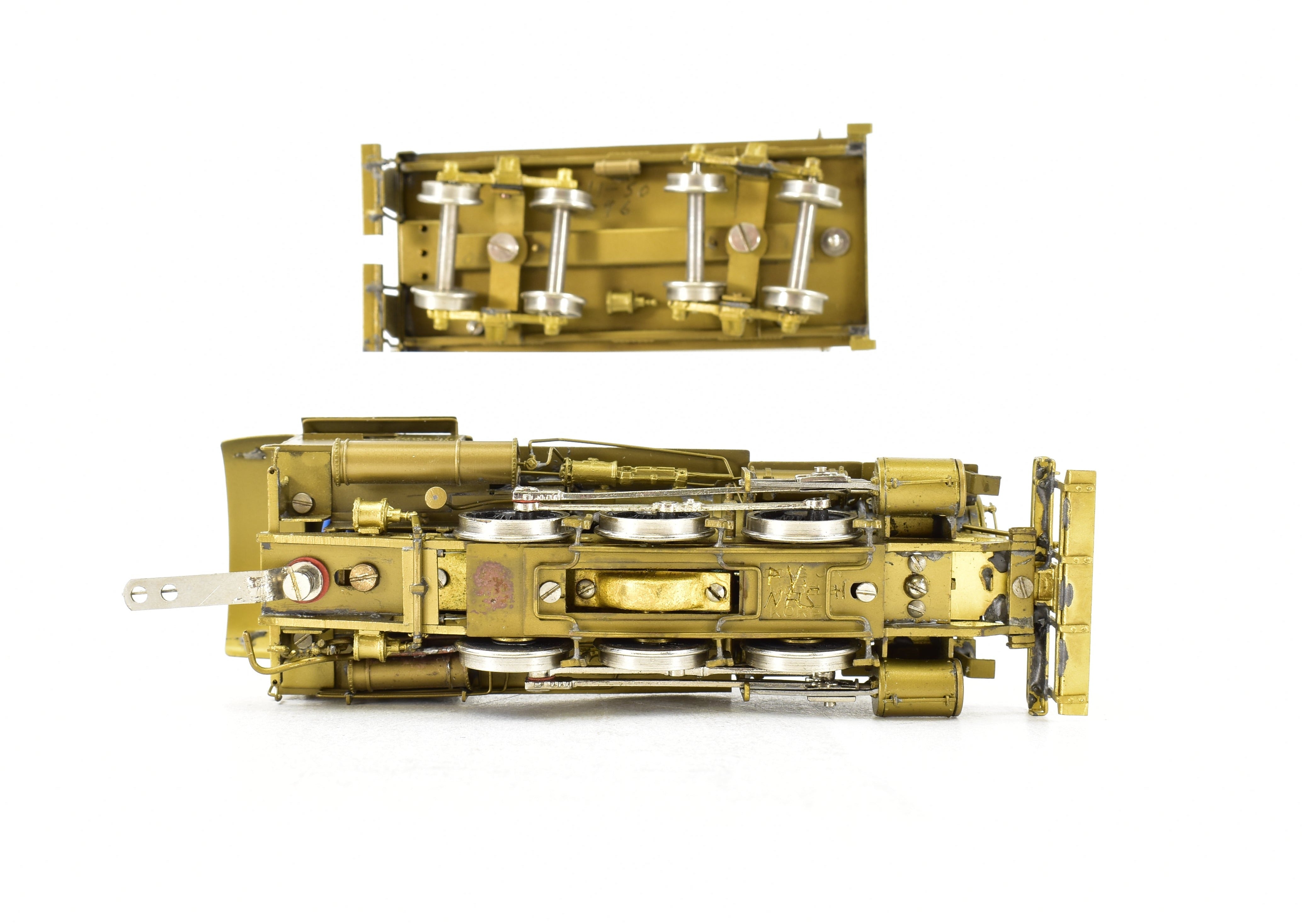 HO Scale Brass ATSF - Santa Fe 2100 Series 0-6-0 Switcher by Hallmark Models