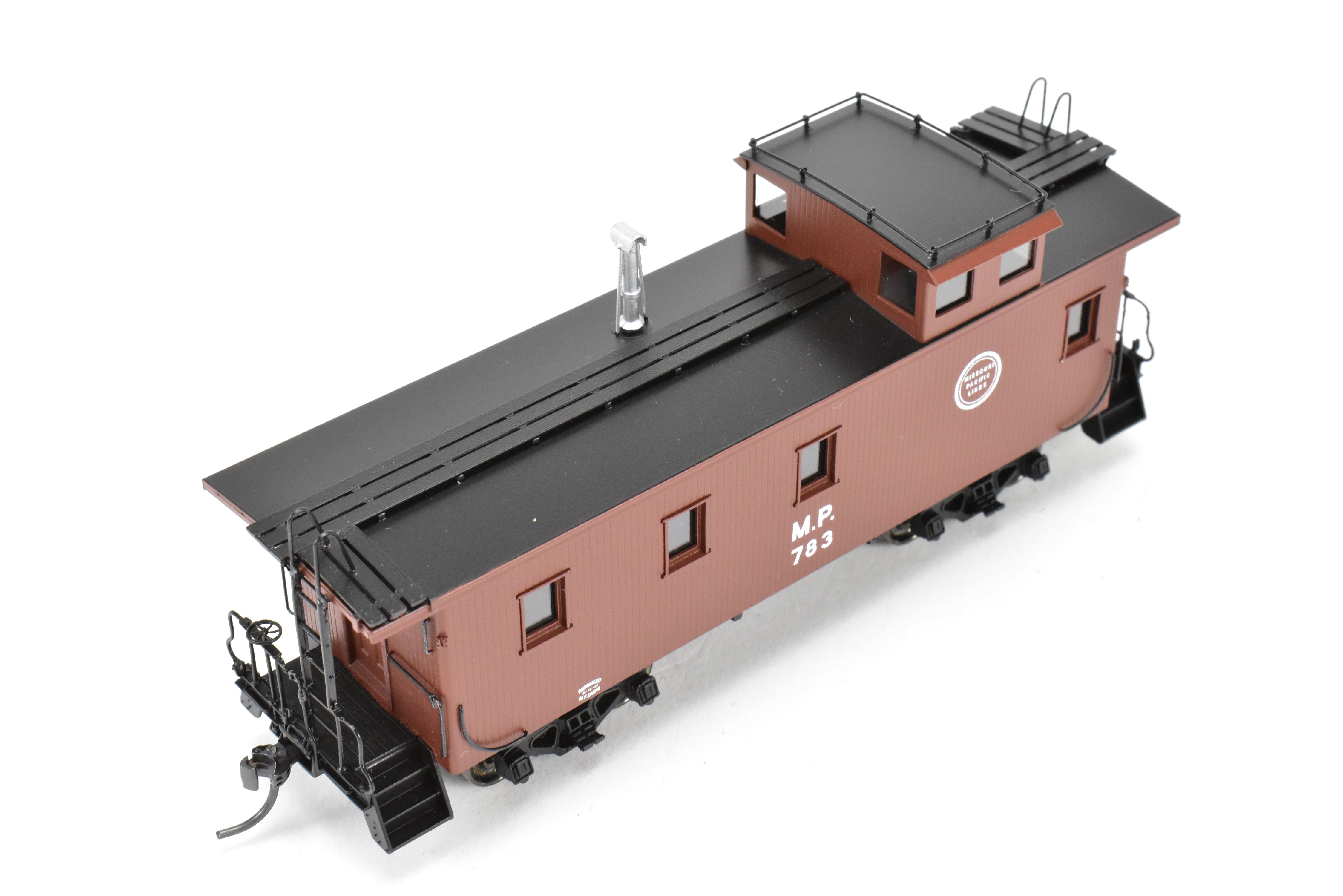 HO Brass OMI Missouri Pacific Wood - Side Caboose F/P #783 by Overland Models