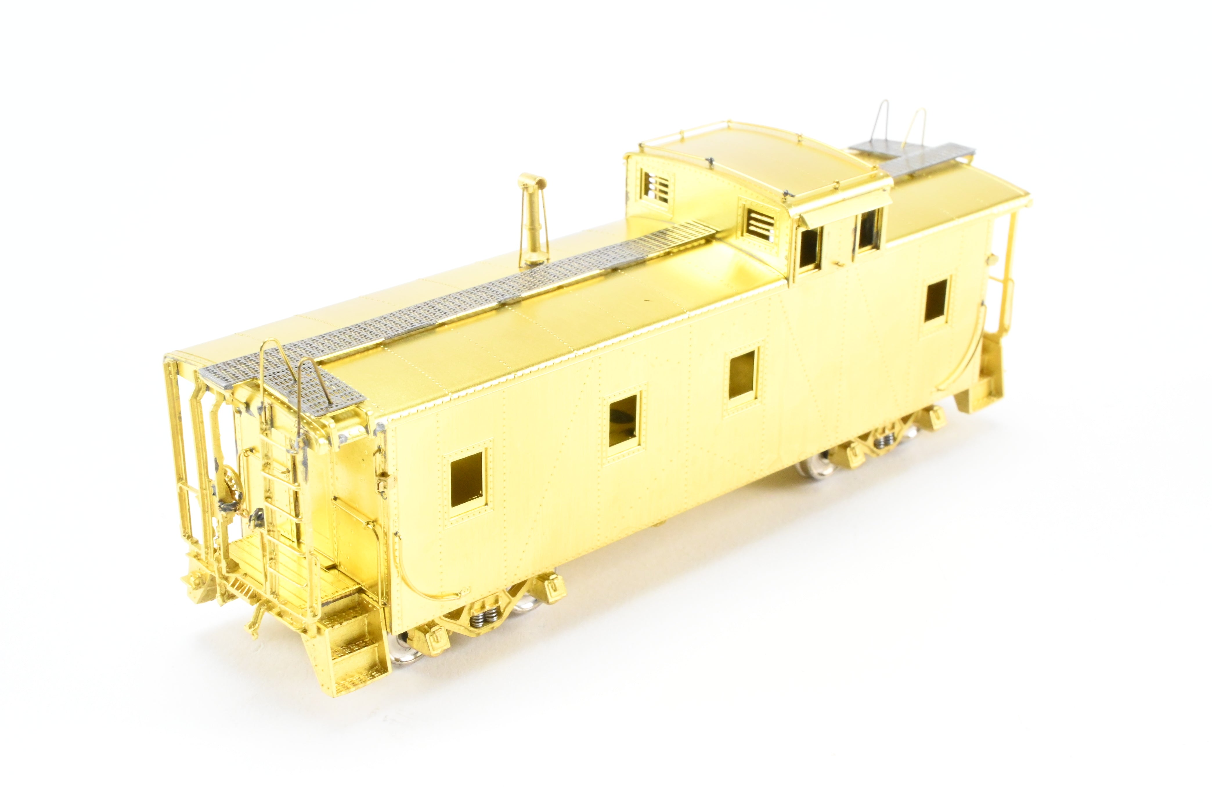 HO Scale Brass OMI - Overland Models, Inc. Missouri Pacific Steel Caboose with Rivets, Model Numbers Ranging from #1016 to #1050