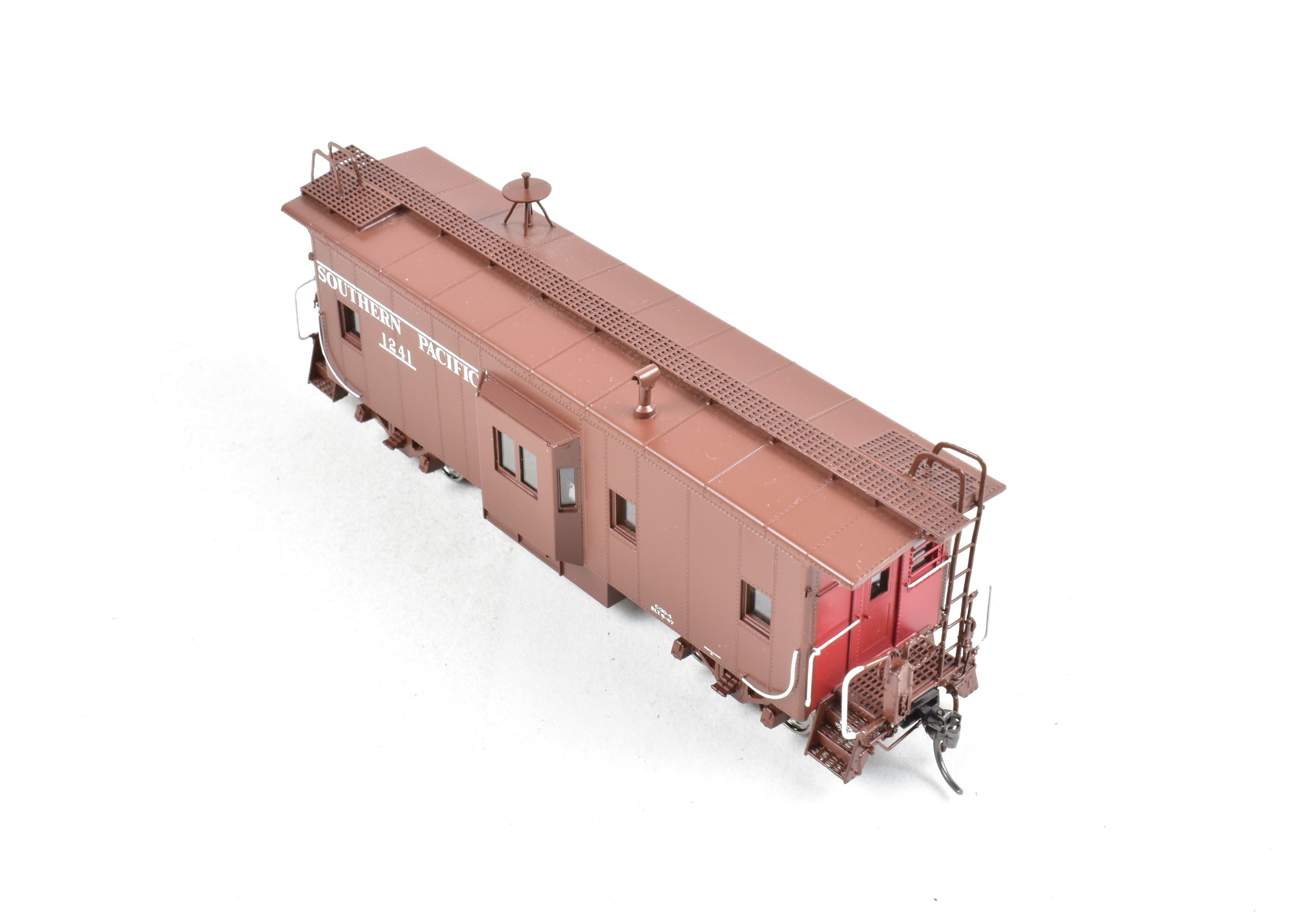 HO Scale Brass Caboose - Challenger Imports SP - Southern Pacific Class C - 30 - 4 BW, Featuring FP No. 1241
