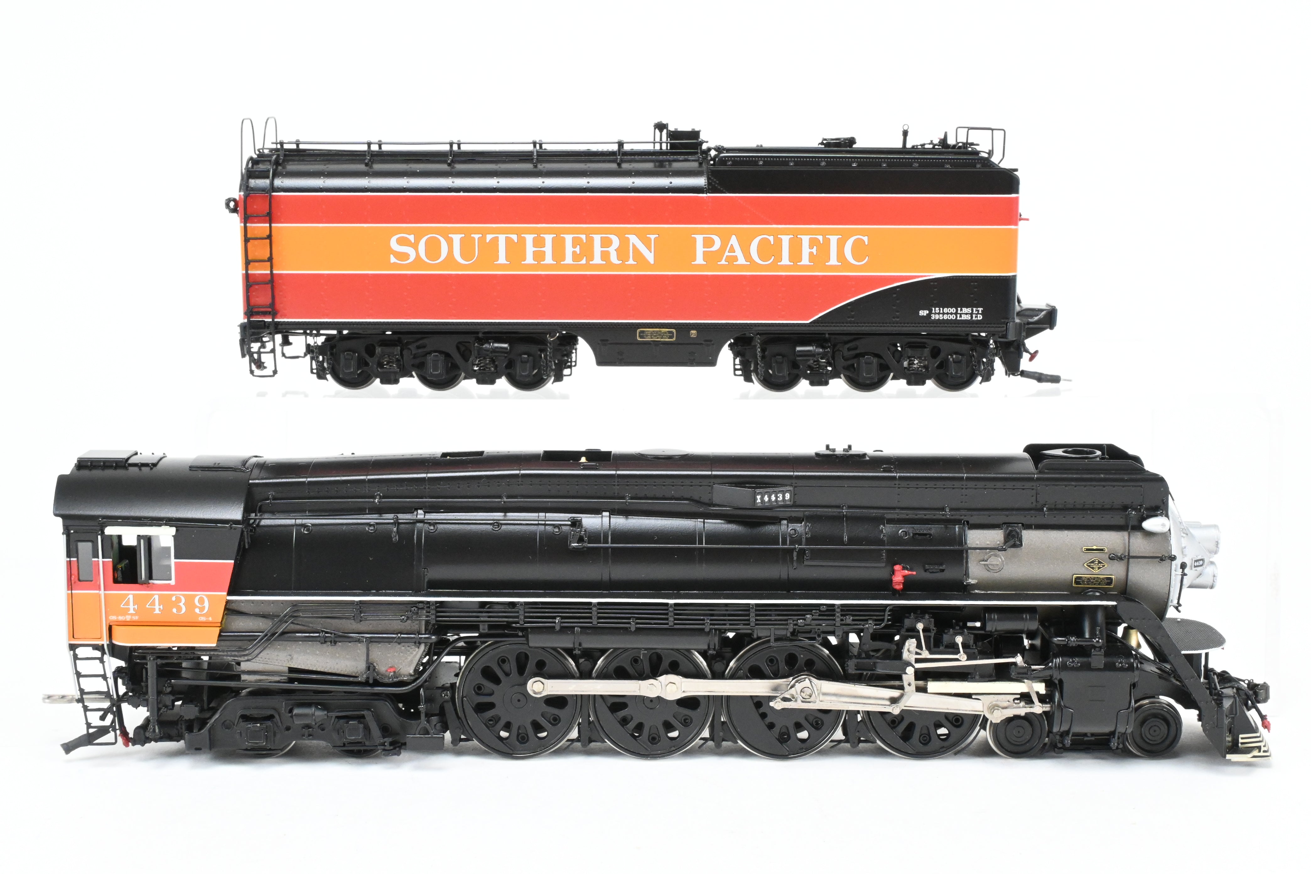 HO Scale Brass Southern Pacific GS - 4 No. 4439 Factory - Painted Model by Challenger Imports