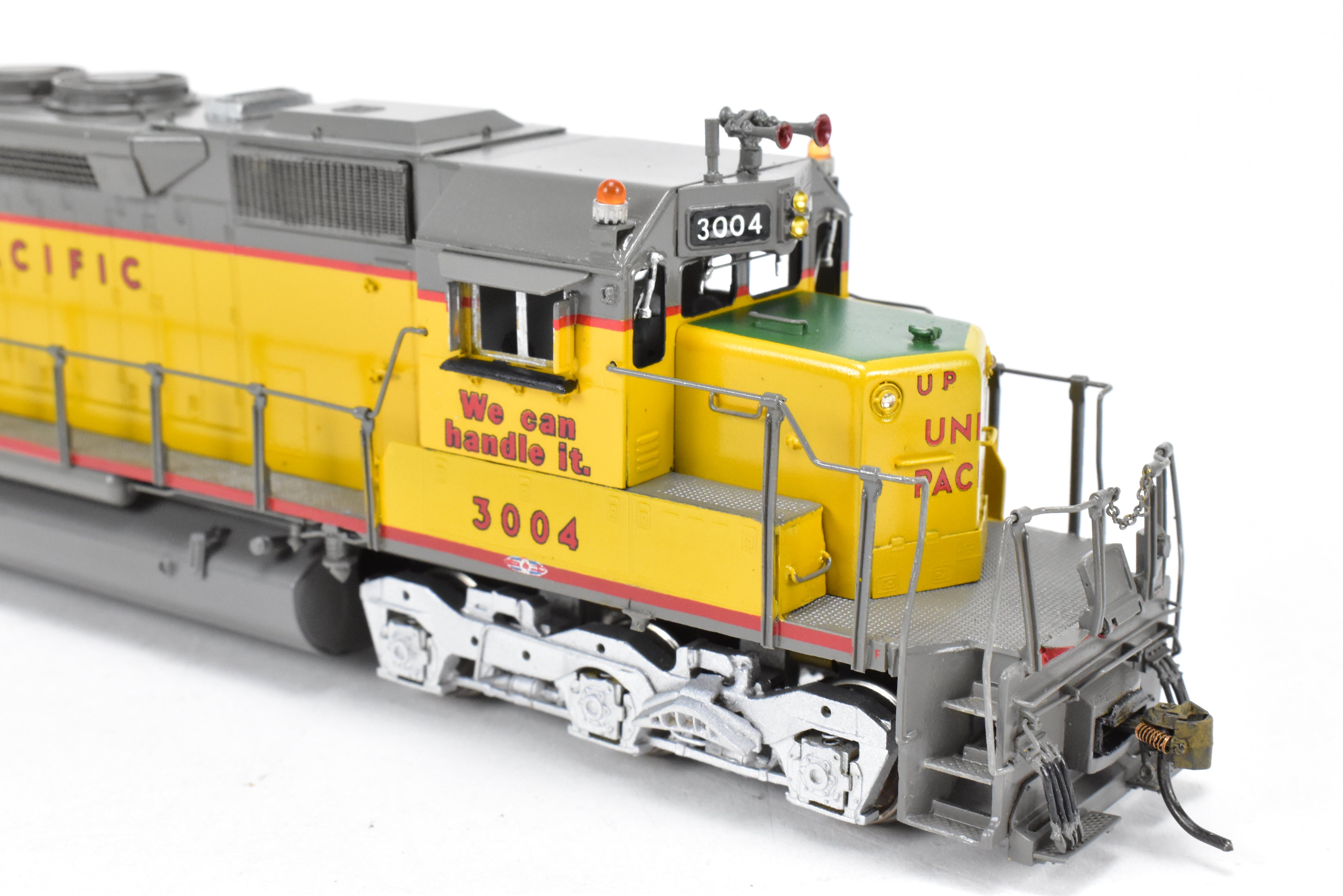 HO Scale Brass Union Pacific EMD SD40 Low Hood Custom Painted #3004 by Overland Models