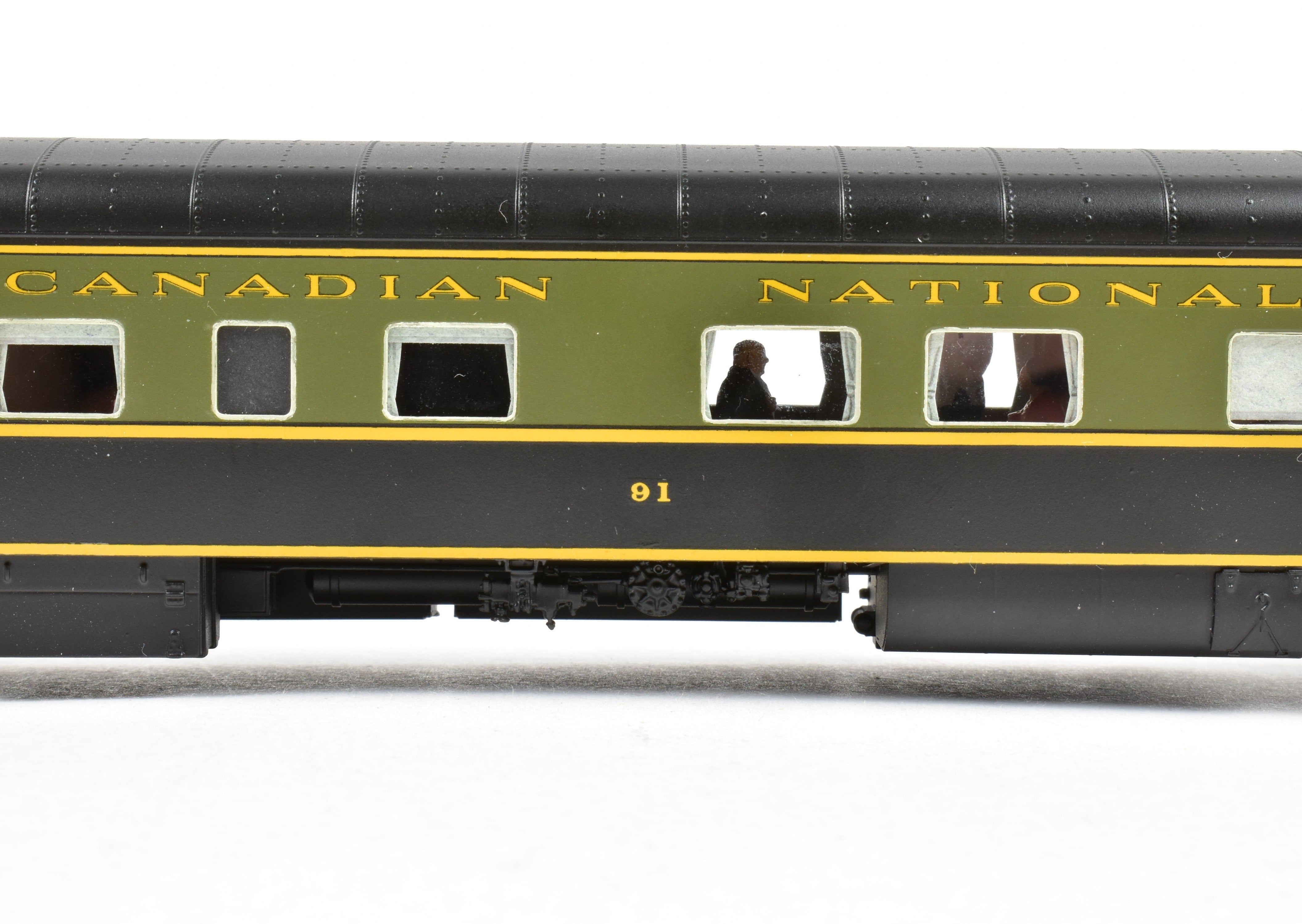 RARE! HO Brass CON W&R Enterprises CN Canadian National Bonaventure 91 Pro Painted with Interior