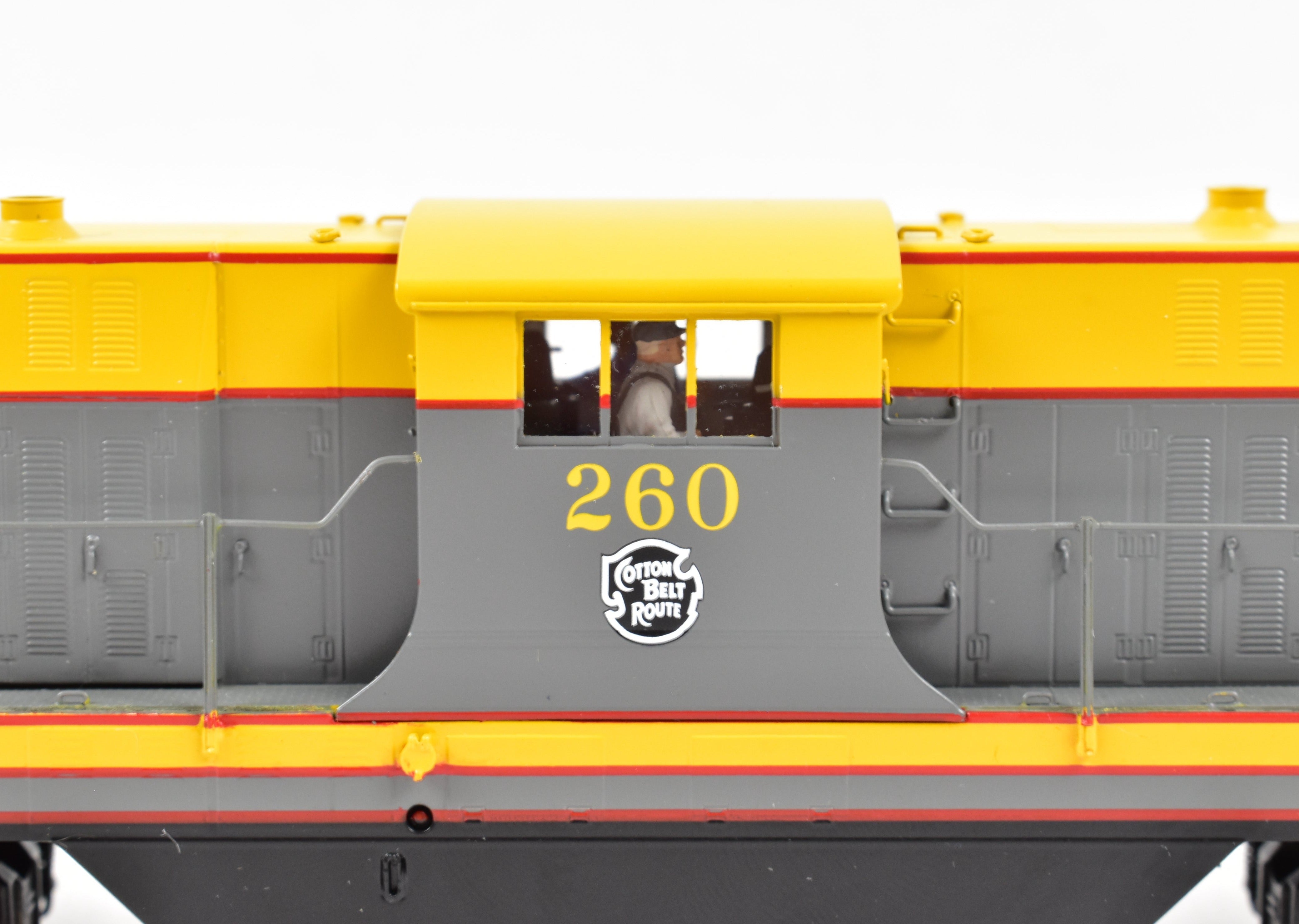 HO Scale Brass Model - Cotton Belt Baldwin Center Cab Diesel DT - 6 - 6 - 2000 F/P Division Point SSW Locomotive by DVP