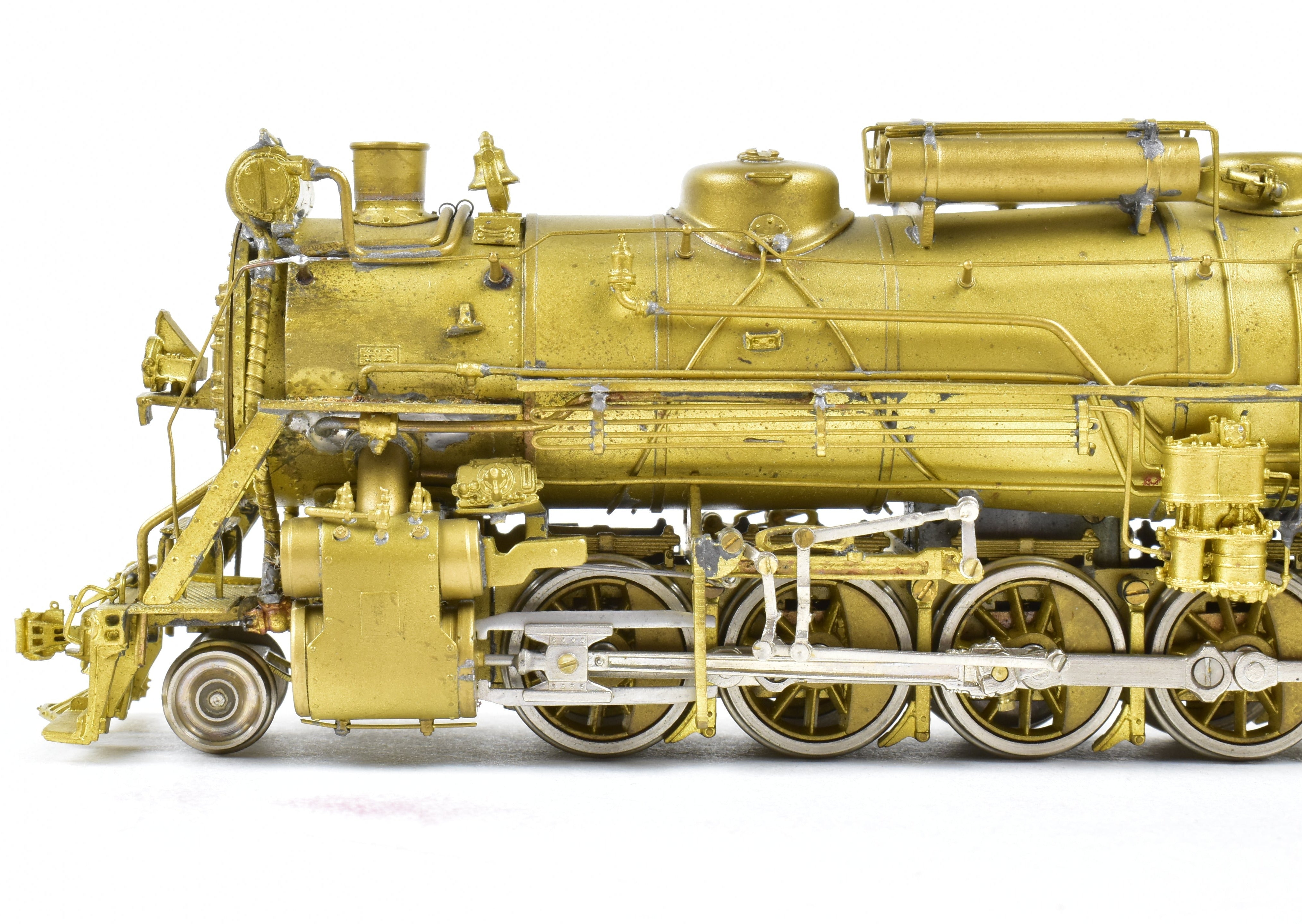 HO Scale Brass Key Imports DM&IR - Duluth Missabe and Iron Range Class 2 - 10 - 2 Santa Fe Model in As - Is Condition