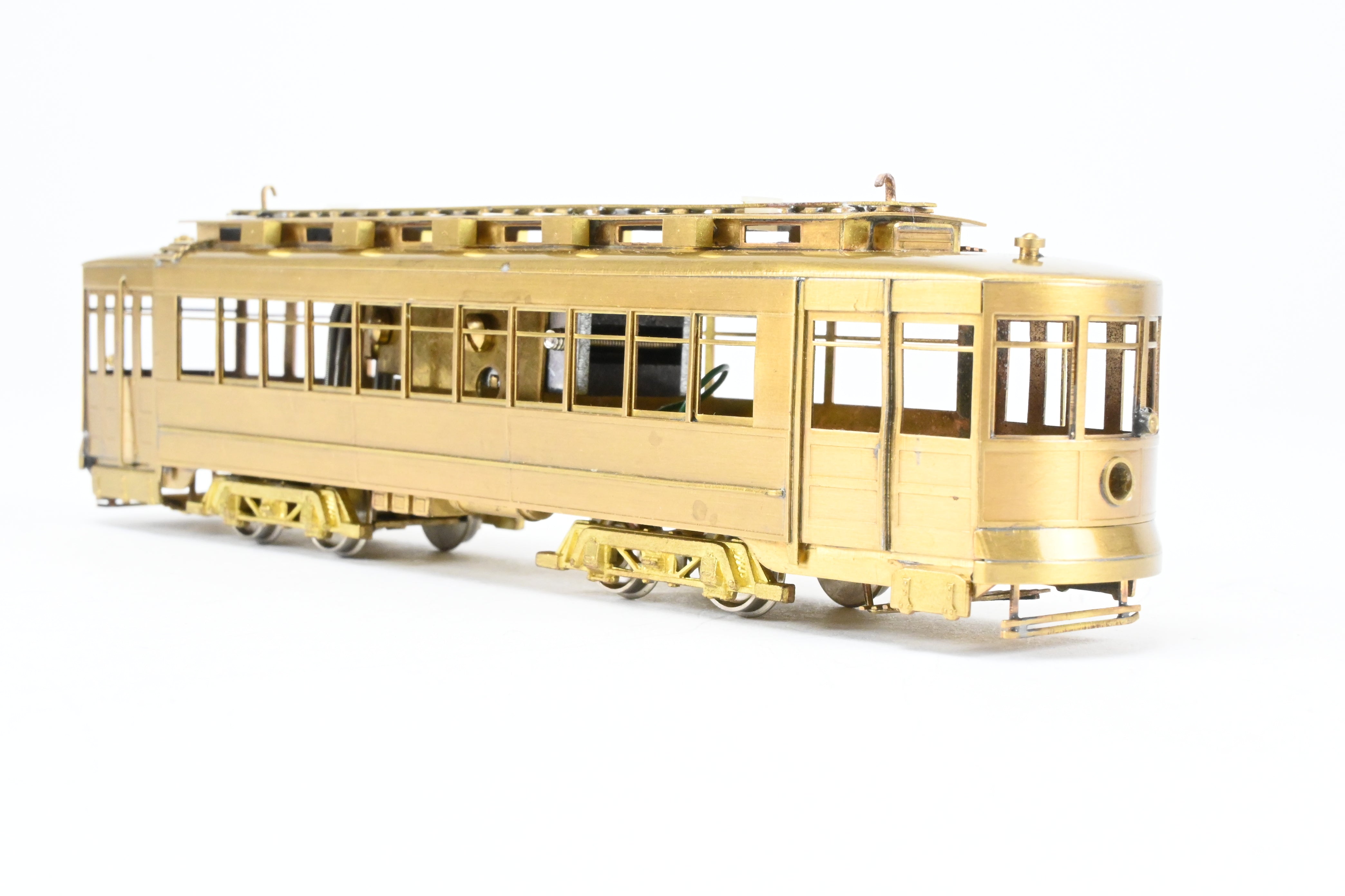 High - Quality HO Scale Brass Chicago Surface Lines Pullman Car Model - Fairfield Models 343 CSL