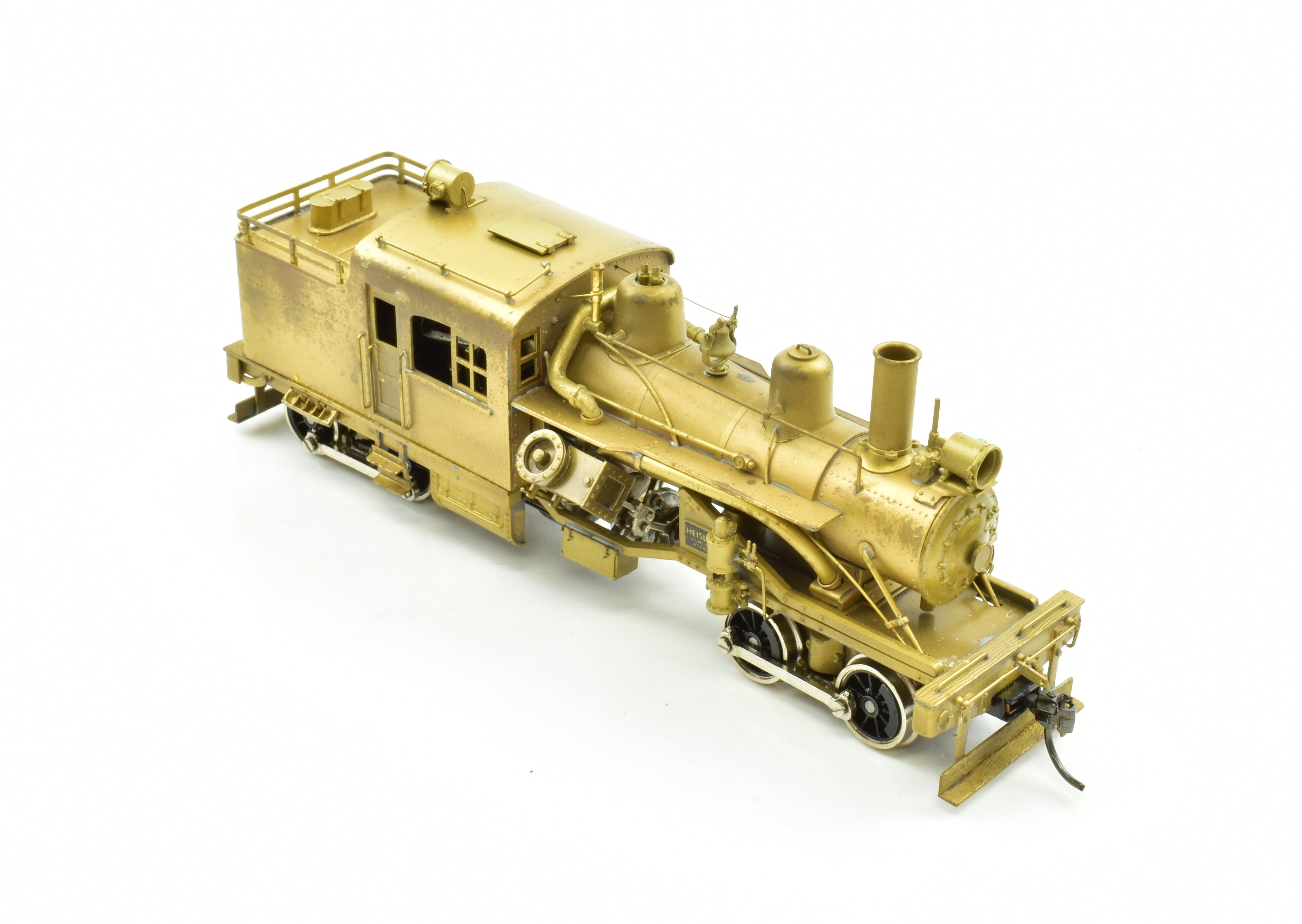 HO Scale Brass PFM - United 65 - Ton Heisler Geared Logging Locomotive Model for Railroad Enthusiasts