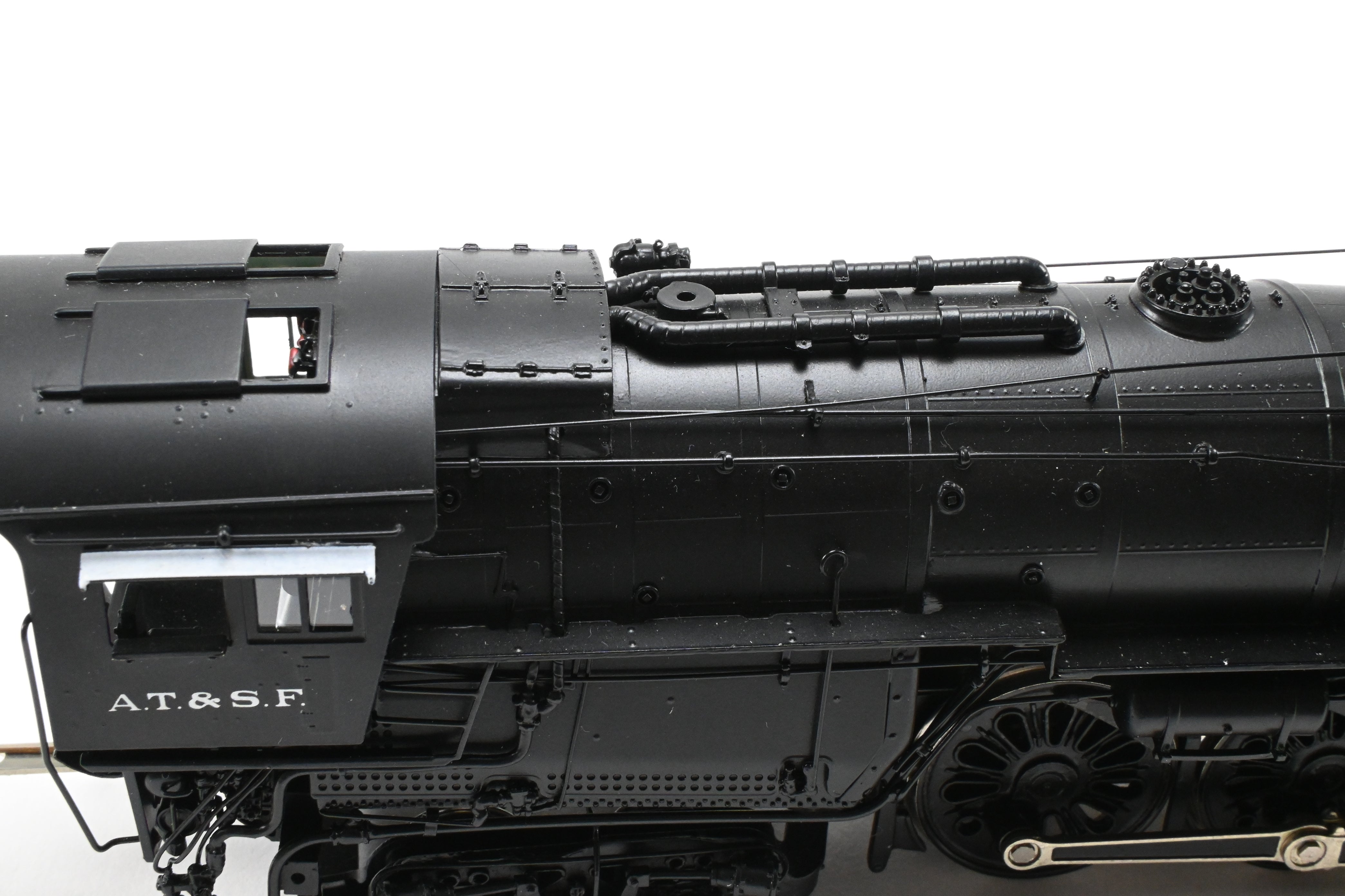 HO Brass Hallmark ATSF Santa Fe 3765 Class 4-8-4 Modernized FP Model #3772