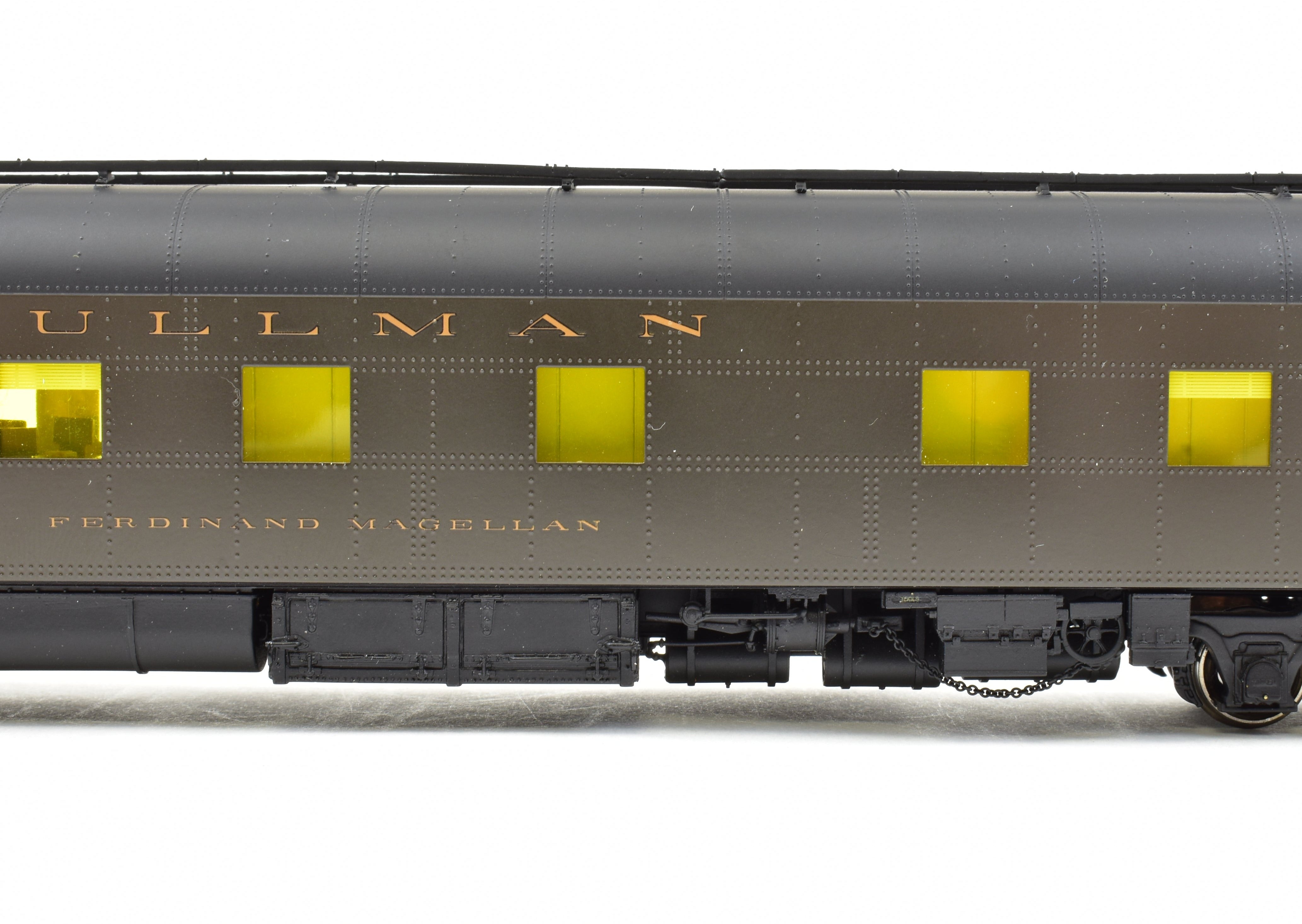 HO Scale Brass Model Pullman USN - 1 Ferdinand Magellan Presidential Car from Overland Models, Inc. Featuring Added Details for Reagan - Era Representation