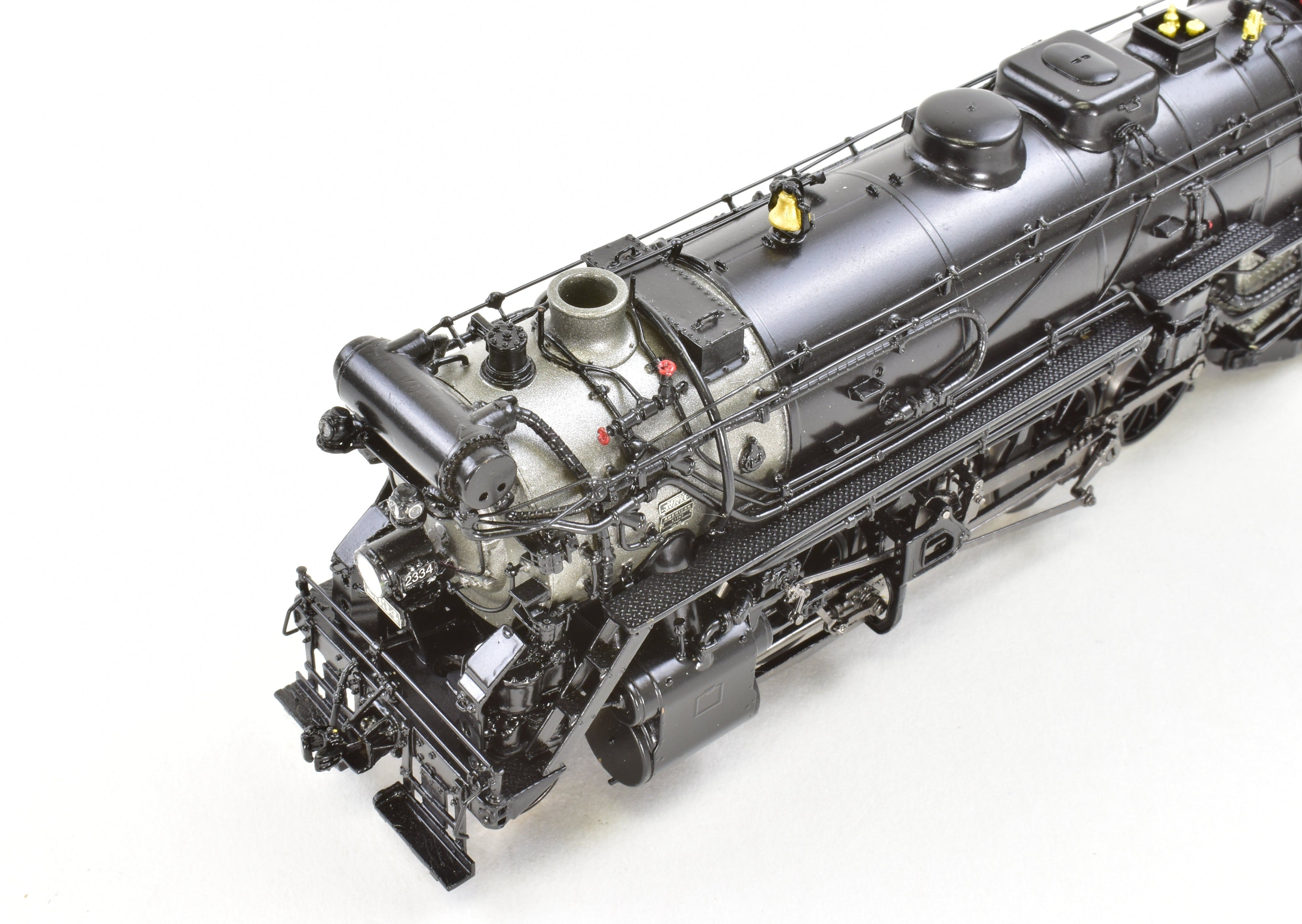 HO Brass DVP Division Point New York Central H - 10b Mikado 2 - 8 - 2 FP Locomotive No. 2334