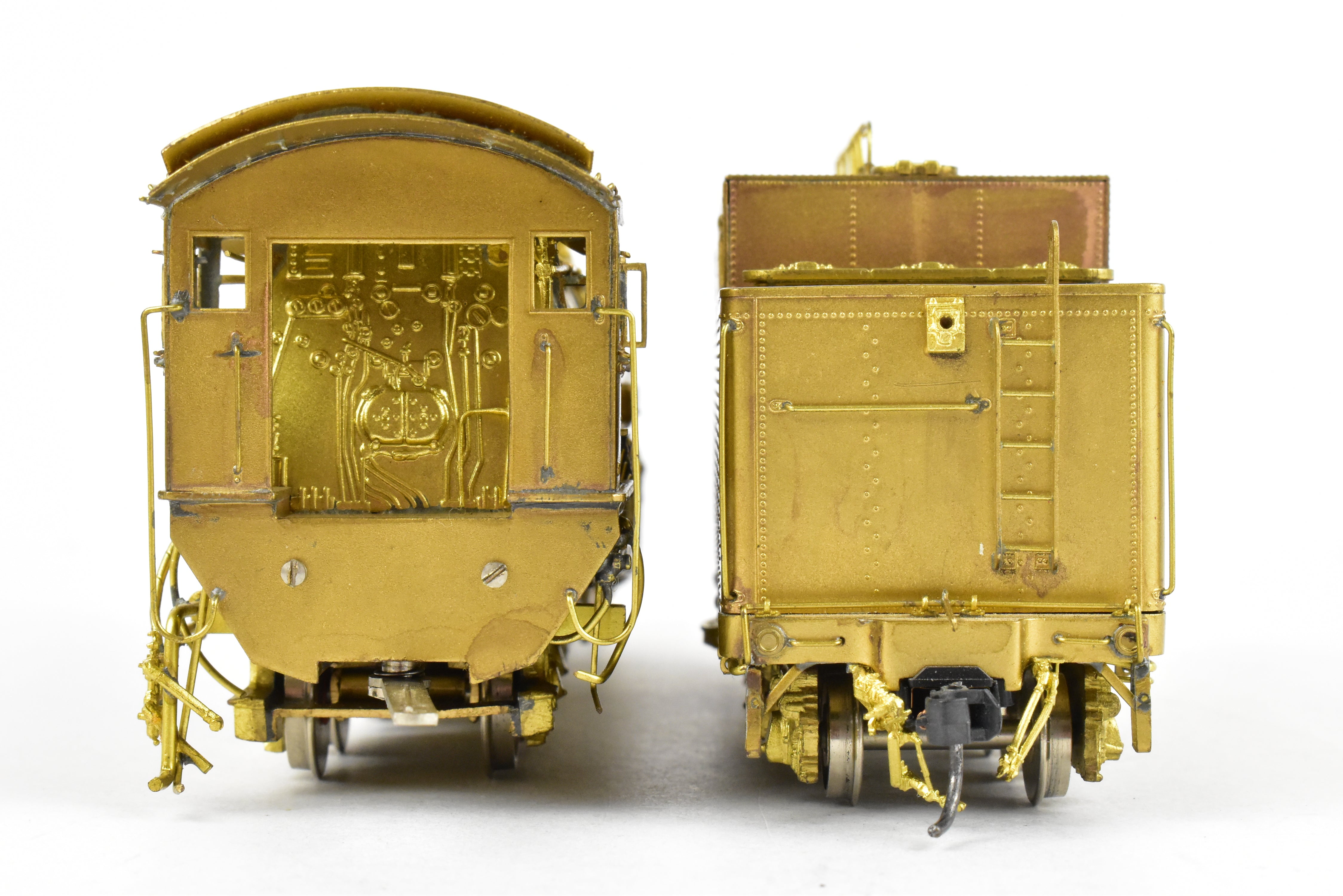 High - Quality HO Scale Brass Model Train - Sunset Models CB&Q - Burlington Route S - 4 Class 4 - 6 - 4 Hudson Locomotive