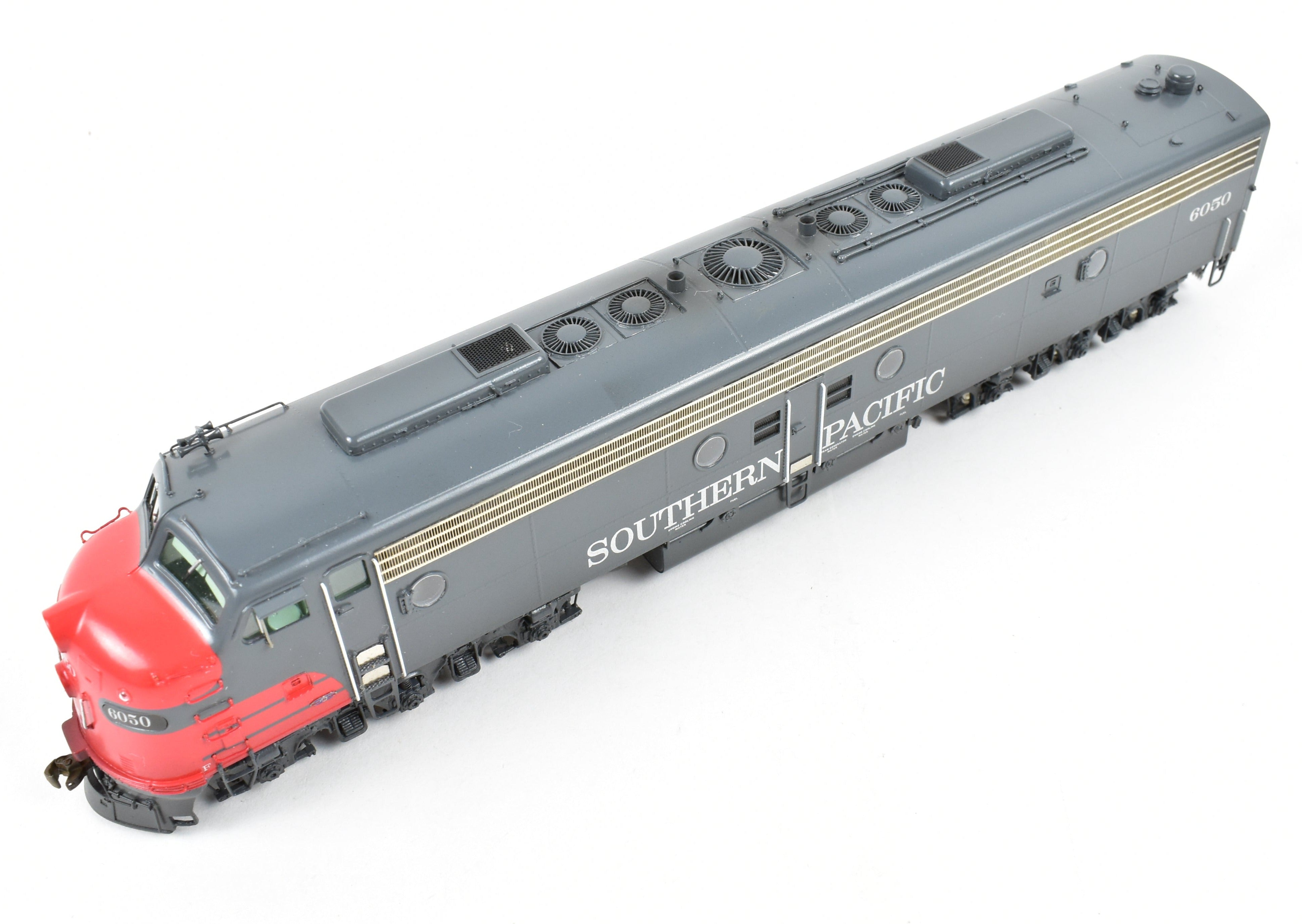 HO Scale Brass Union Terminal Imports (UTI) Southern Pacific EMD E9A FP Locomotive Model No. 6050 with DCC Decoder