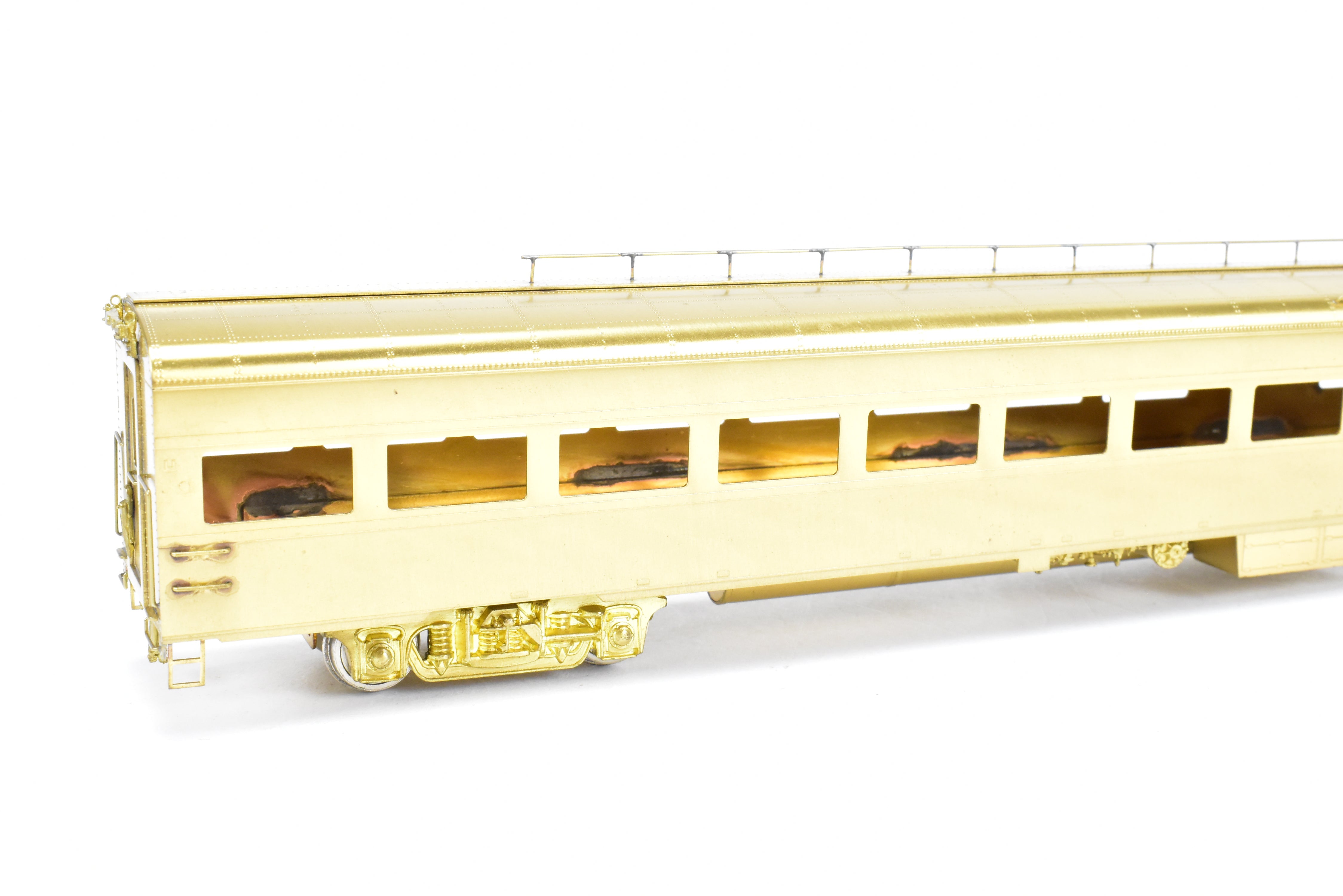 High - Quality HO Scale Brass Cascade Models Union Pacific (UP) ACF 6100 Series Dormitory Lounge Cars Ranging from 6100 to 6105